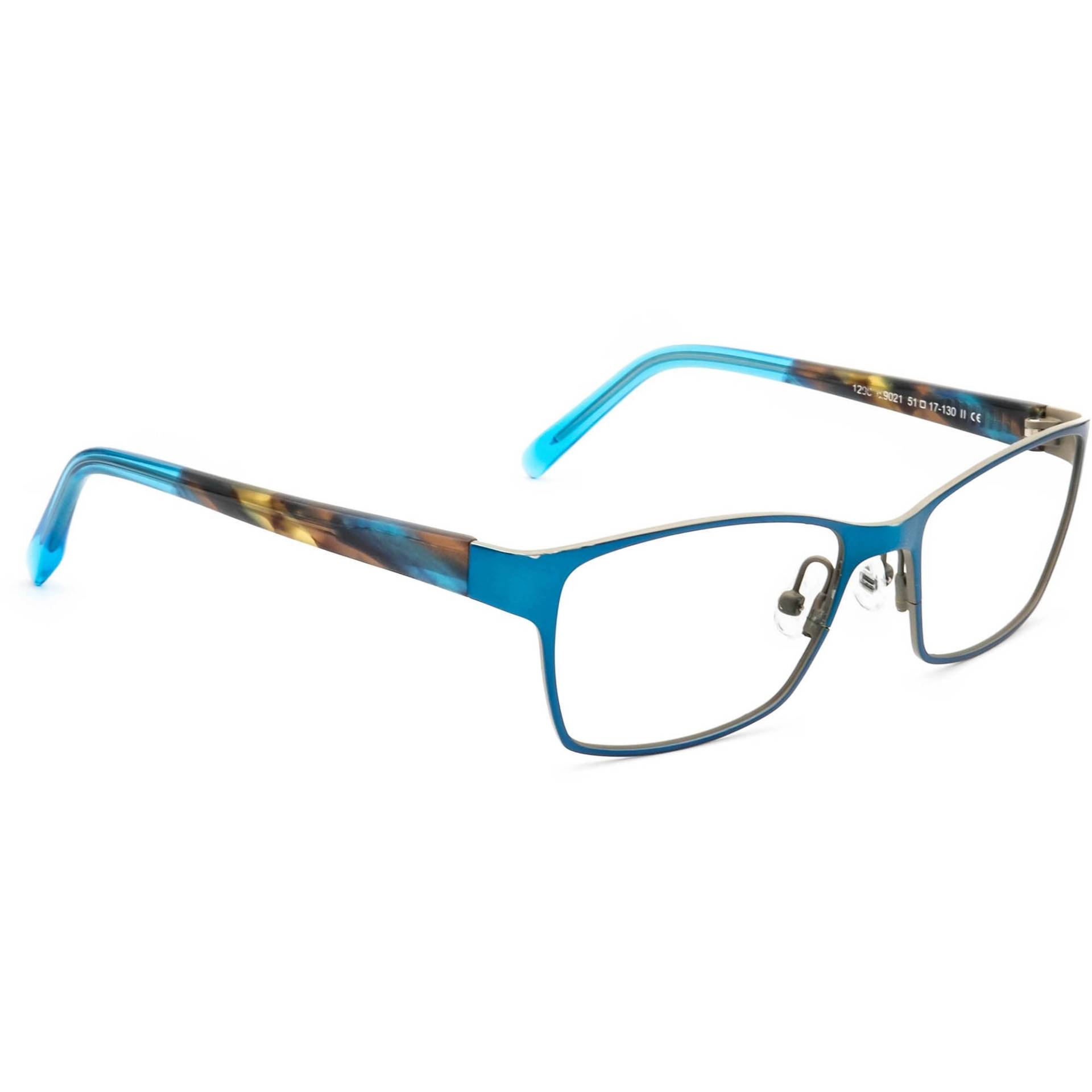 Prodesign Denmark Brille 1200 C.9021 Blau Rechteckiger Rahmen 51[]17 130 von AfsharOptics