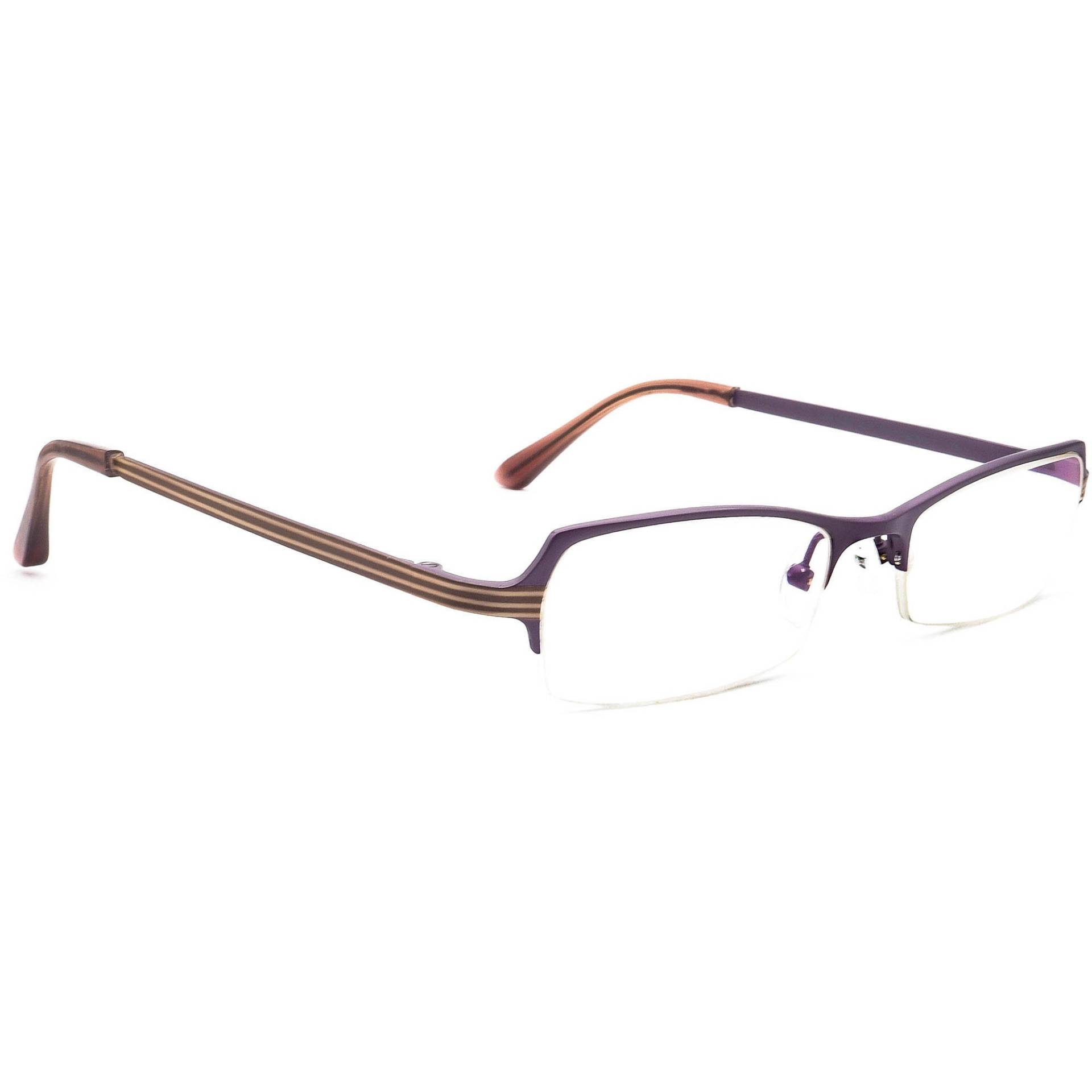 Prodesign Denmark Brille 1348 C.3021 Pure Titanium Lila Halbrand 49-17 140 von AfsharOptics