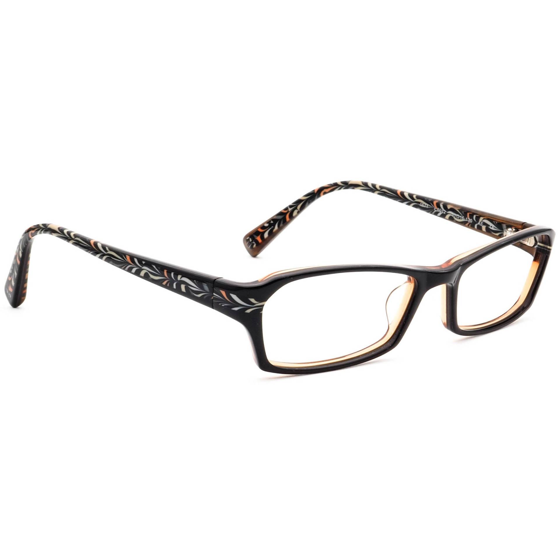 Prodesign Denmark Brille 1671 C6012 Schwarz&braun Rechteckig Japan 51[]16 130 von AfsharOptics