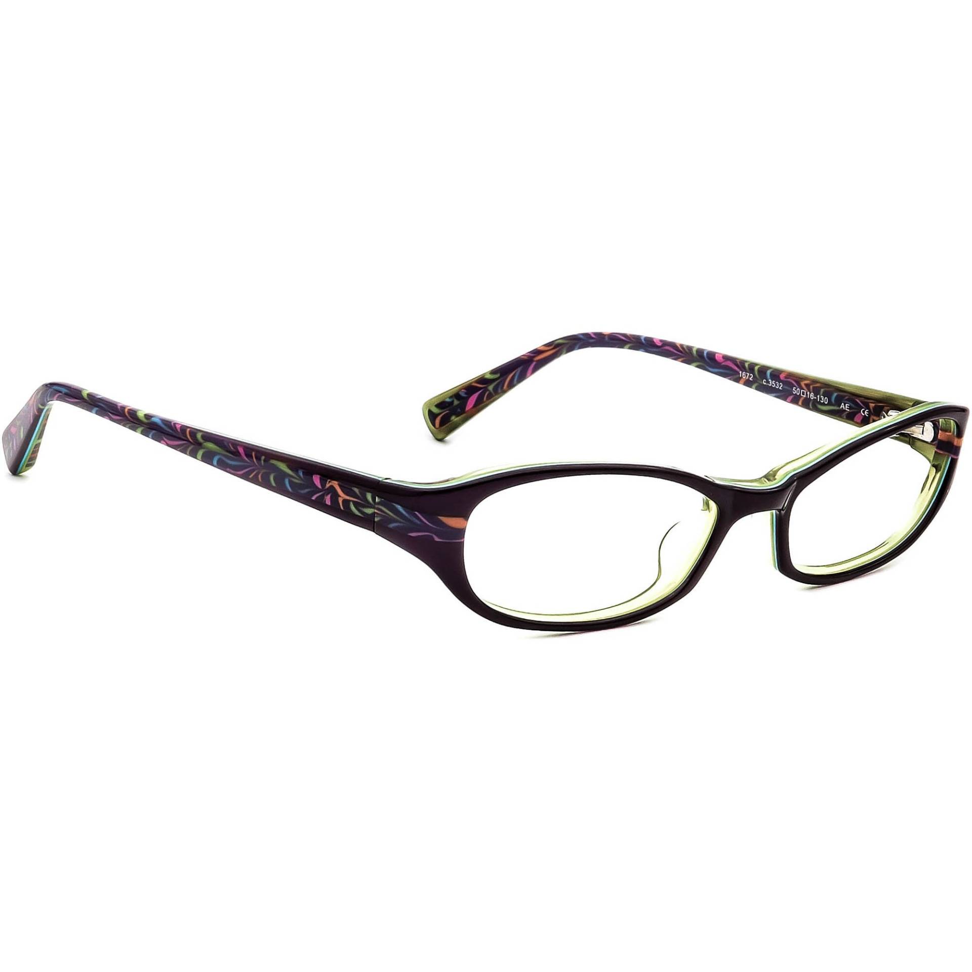 Prodesign Denmark Brille 1672 C.3532 Lila Rahmen Japan 50[]16 130 von AfsharOptics