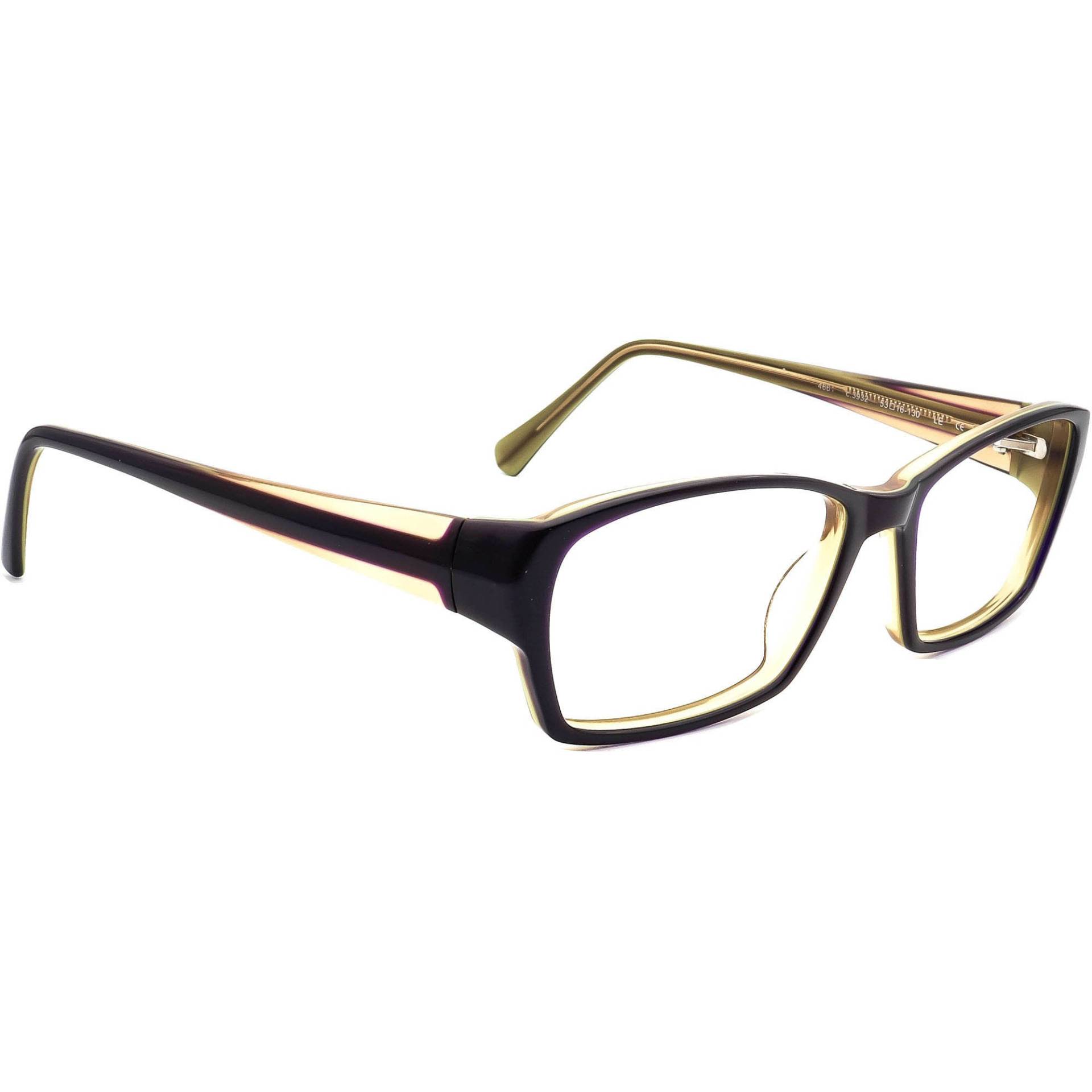 Prodesign Denmark Brille 4661 C.3932 Lila&olive Rechteckig 53[]16 130 von AfsharOptics