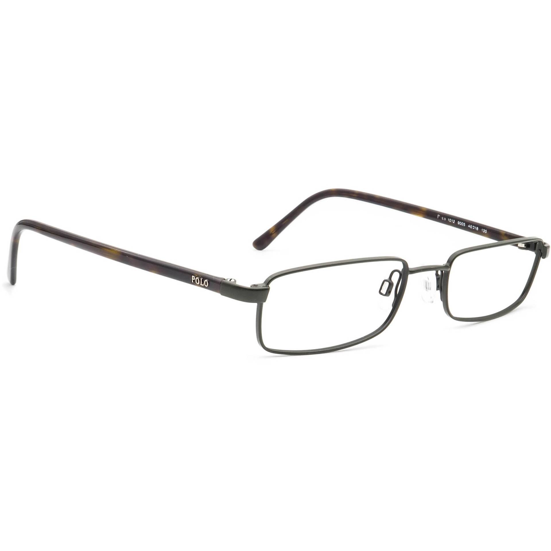 Ralph Lauren Polo Brille 1012 9005 Grün/Schildkröte Rahmen Italien 48[]18 135 von AfsharOptics