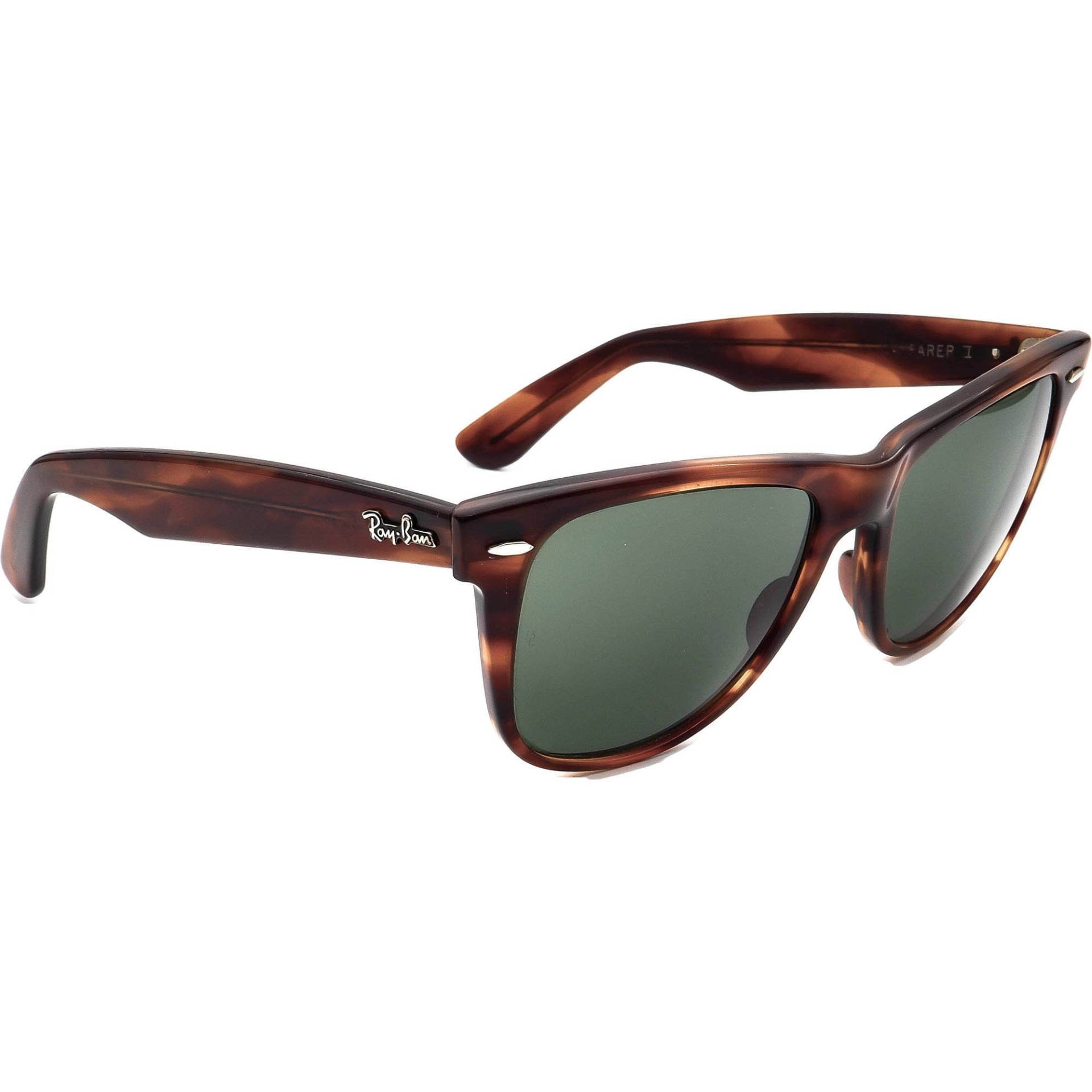 Ray-Ban | B&l Vintage Sonnenbrille Wayfarer Ii Schildkröte Quadrat Usa 54 Mm von AfsharOptics