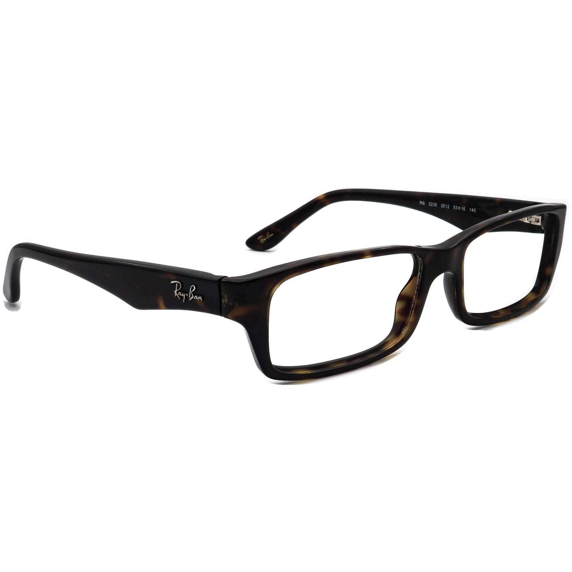 Ray-Ban Brille Rb 5236 2012 Schildkröte Rechteckiger Rahmen 53[]16 140 von AfsharOptics