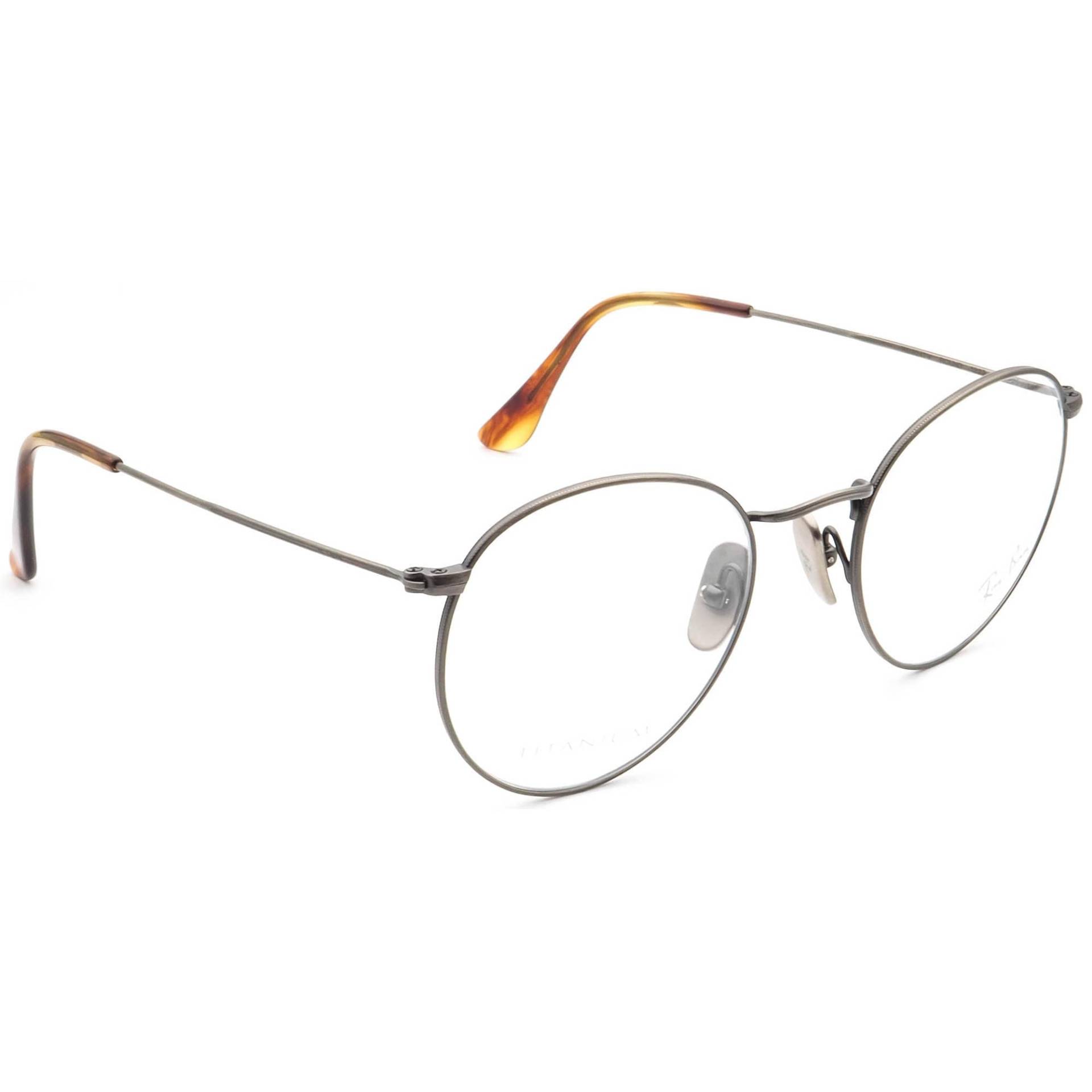 Ray-Ban Brille Rb 8247V Rund 1223 Titan Gunmetal Japan 50[]21 140 von AfsharOptics