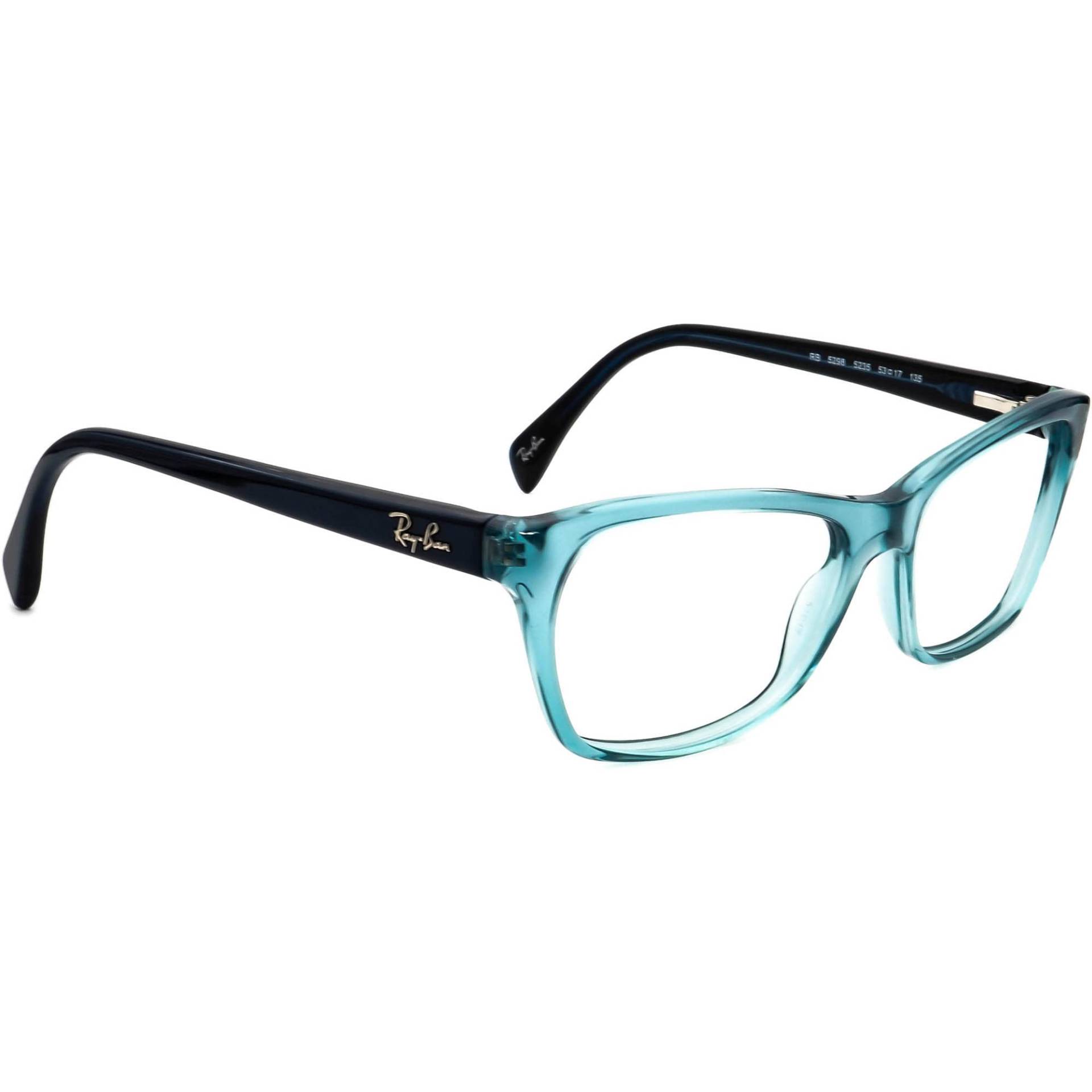 Ray-Ban Damen Brille Rb 5298 5235 Blue Cat Eye Frame 53[]17 135 von AfsharOptics