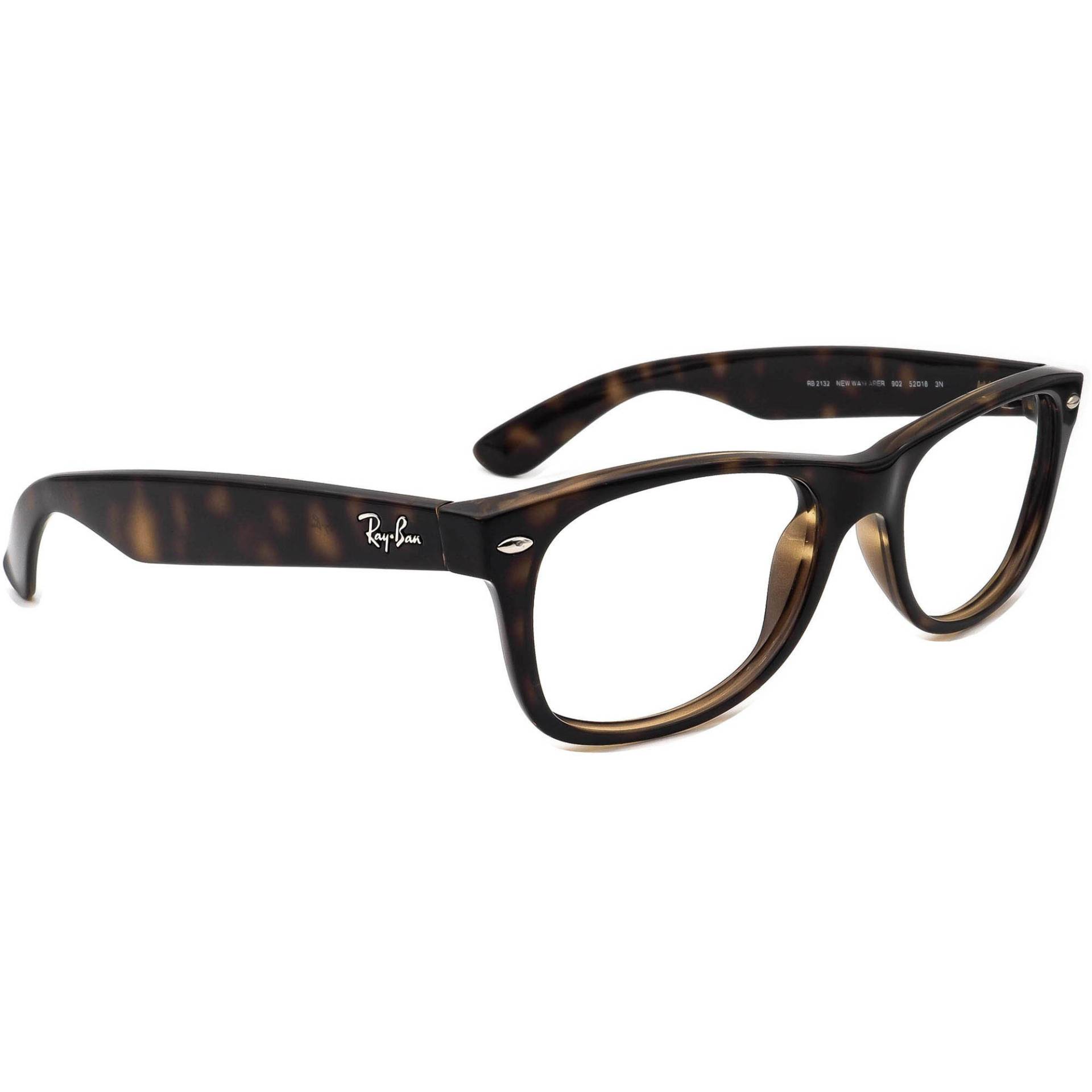 Ray-Ban Sonnenbrillengestell Nur Rb 2132 New Wayfarer 902 Dark Tortoise Italy 52 Mm von AfsharOptics