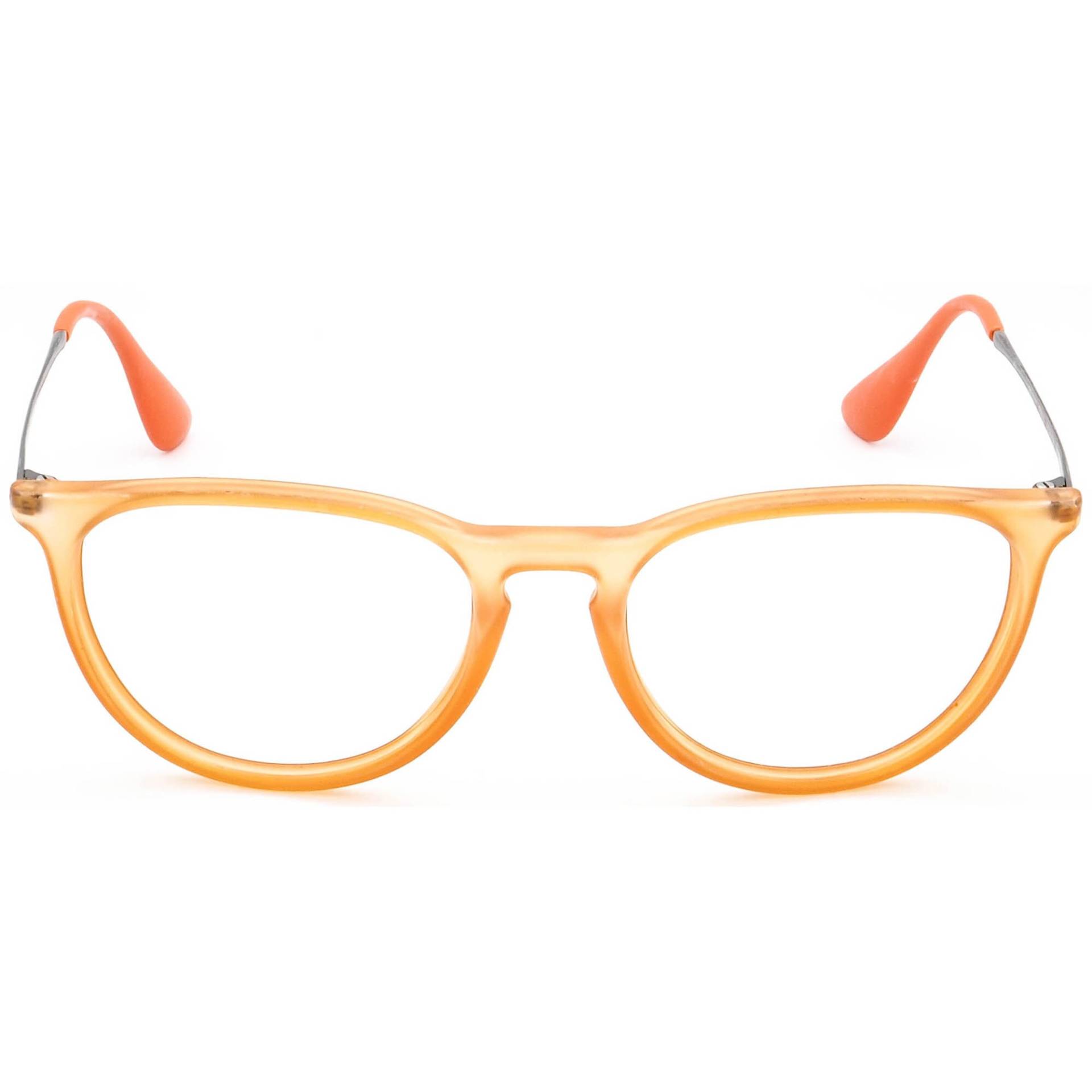 Ray-Ban Sonnenbrillengestell Nur Rb 4171 Erika 6026 Orange/Silber Rund Italien 54 Mm von AfsharOptics