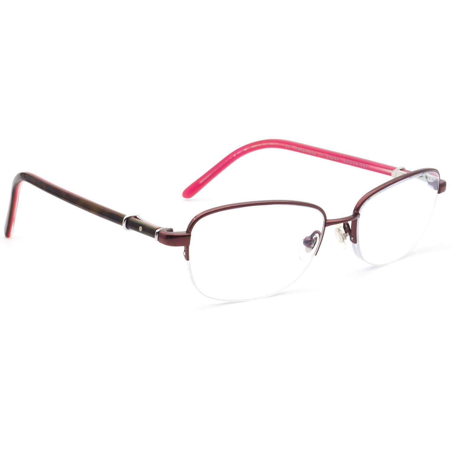 Robert Marc Brille 447 11 Titanium Lila/Schildkröte Halbrand Japan 52[]18 137 von AfsharOptics