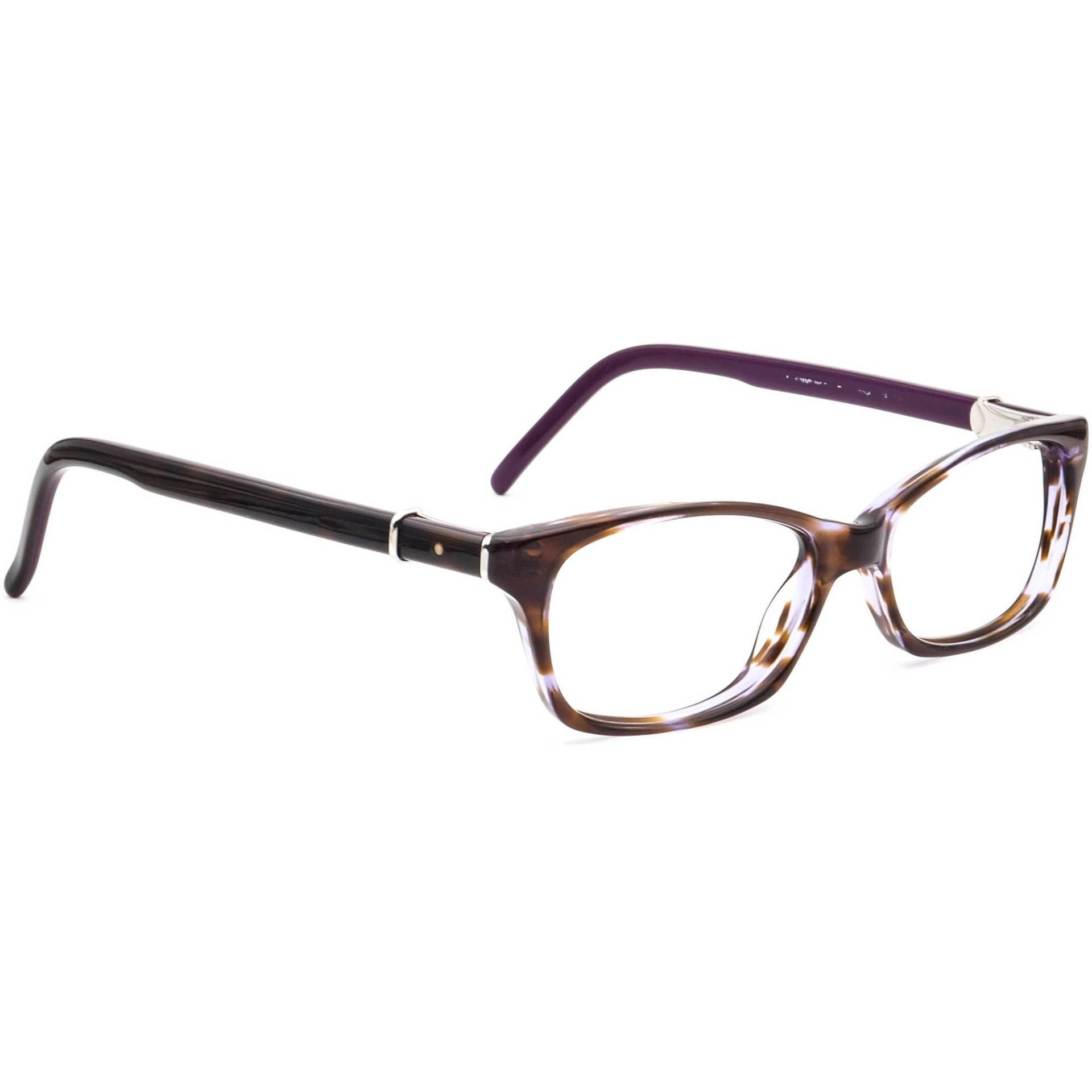 Robert Marc Damen Brille Lila Havanna Rechteckiger Rahmen 49[]19 135 von AfsharOptics