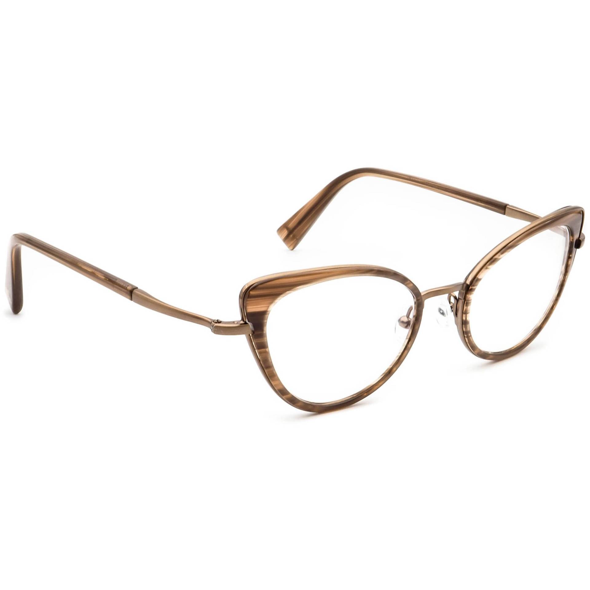 Seraphin Brille Belmont/8078 Braun Katzenauge Rahmen Japan 53[]20 140 Handmade von AfsharOptics