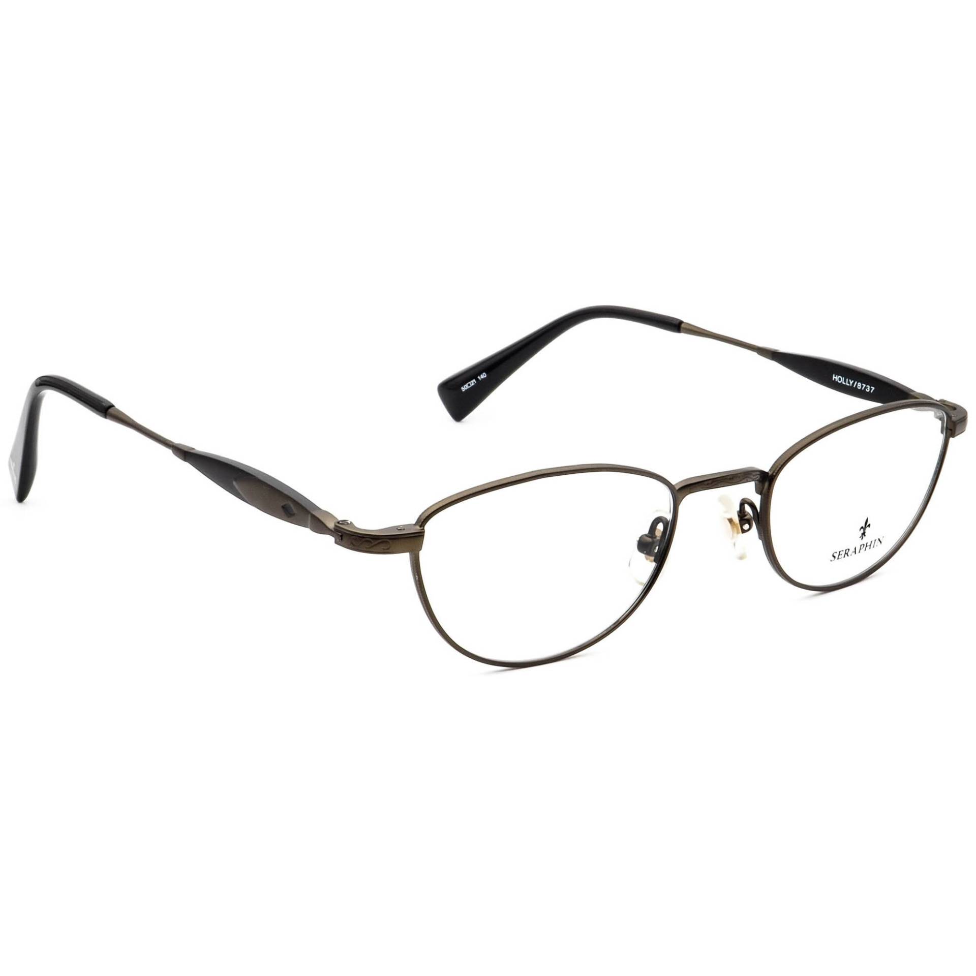 Seraphin Brille Holly/8737 Titanium Grünes Katzenauge Japan 50[]21 140 Handmade von AfsharOptics