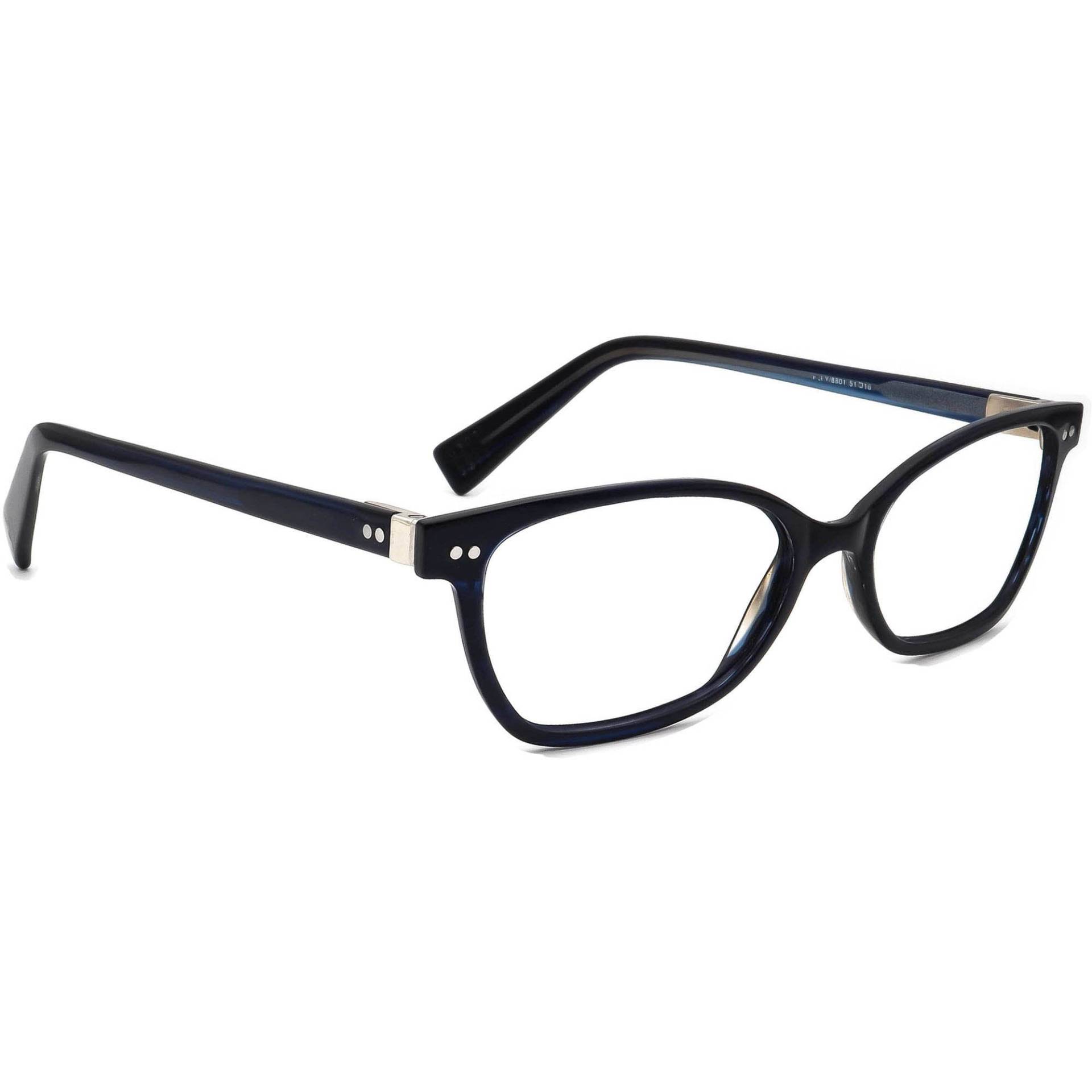 Seraphin Brille Kelly/8801 Blue Marble Horn Rim Japan 51[]16 135 Handmade von AfsharOptics