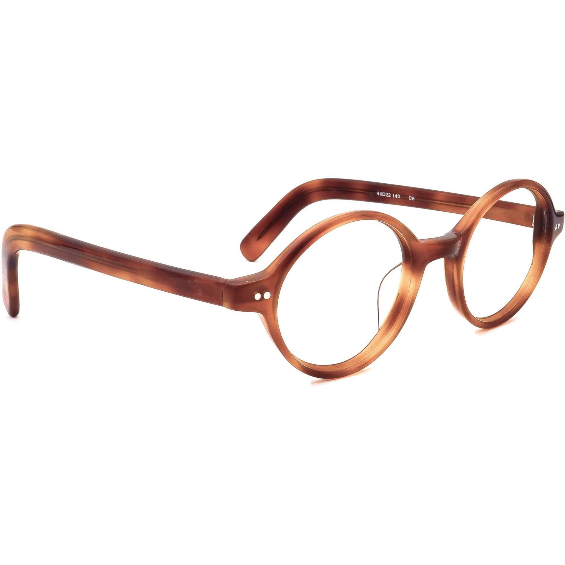 Siehe Eyewear Eyeglasses 0529 C6 Core Collection Schildkröte Rundrahmen 44[]22 140 von AfsharOptics