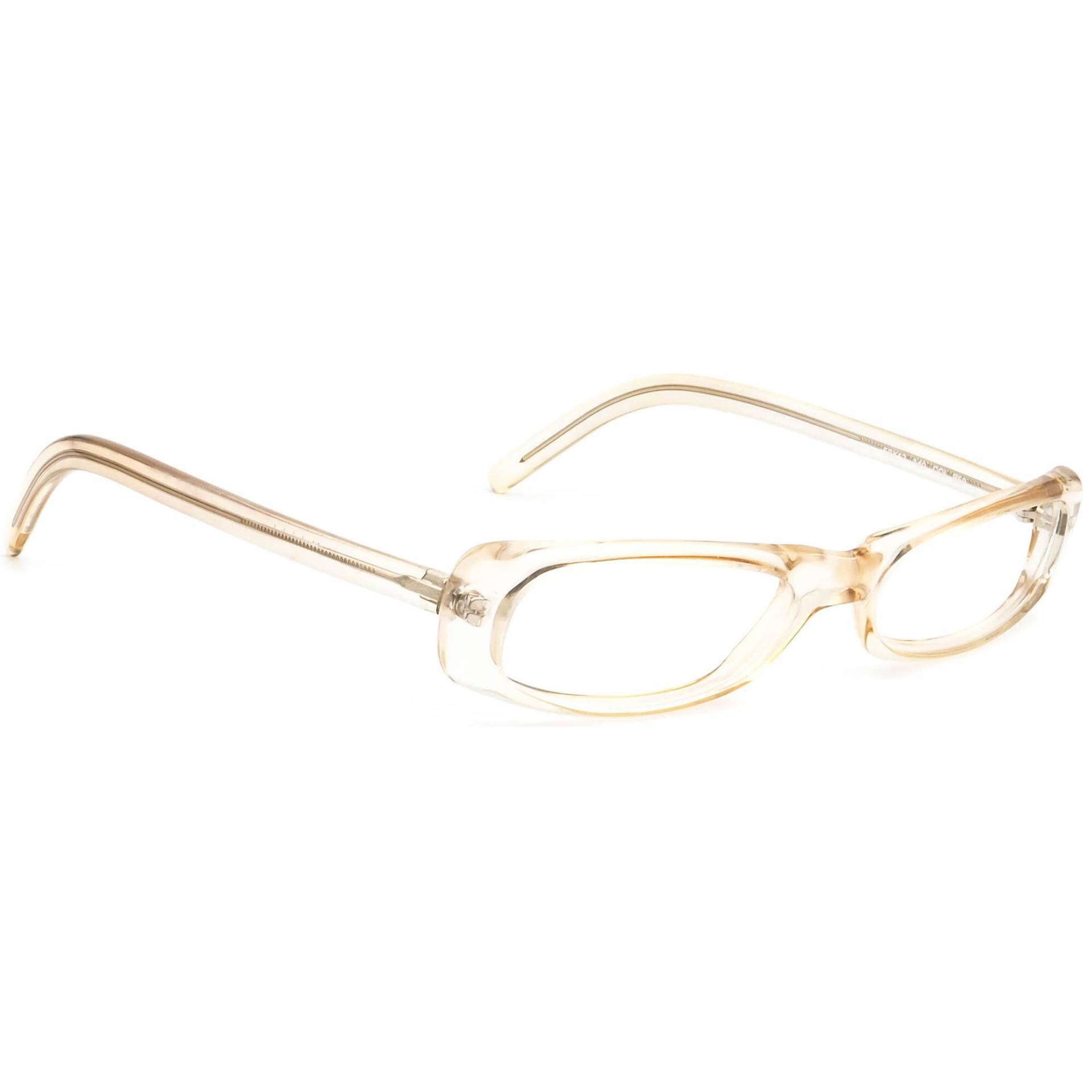 Siehe Eyewear Eyeglasses 5532 Col. B59 Champagner Rechteckiger Rahmen Italien 52[]17 140 von AfsharOptics