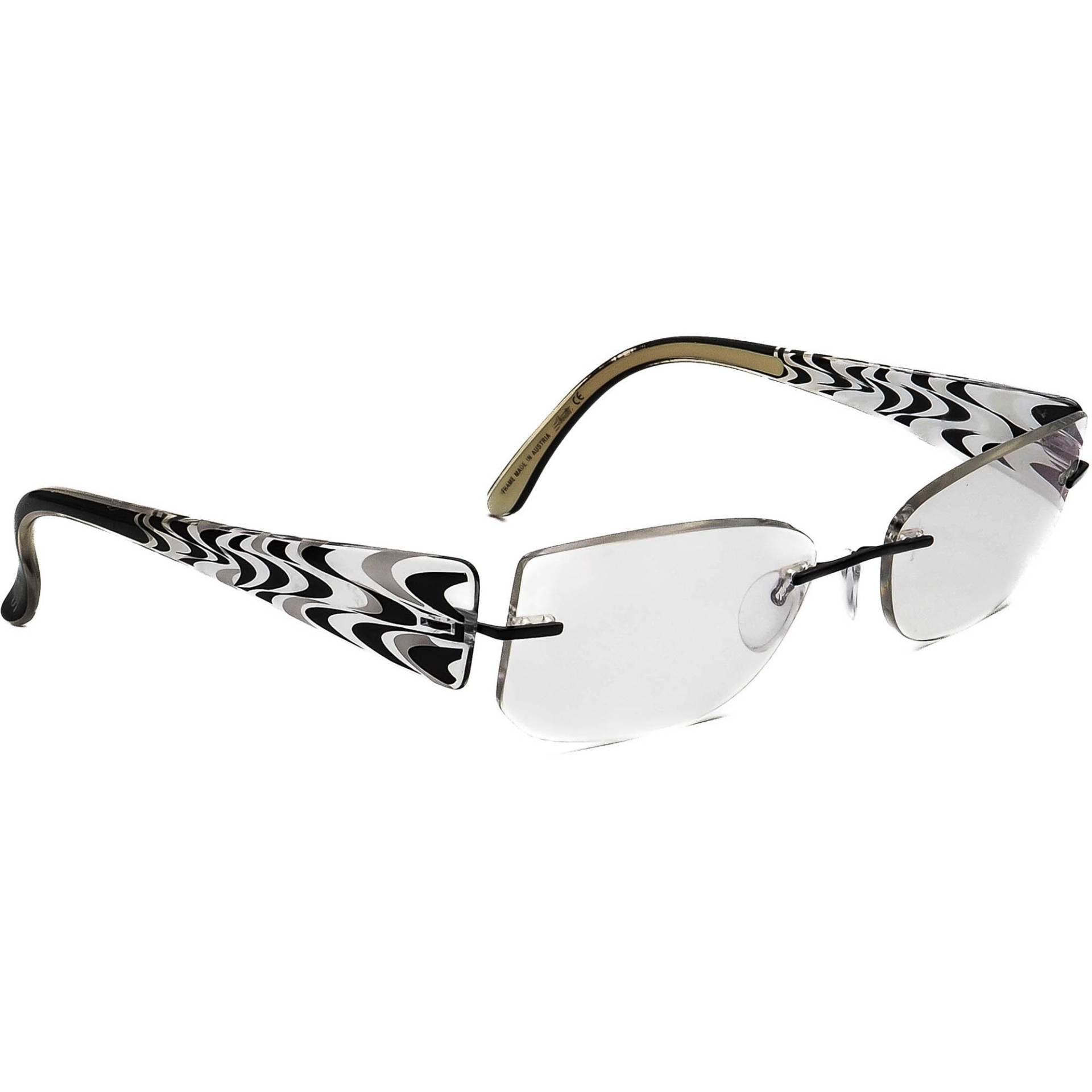 Silhouette Brille 4208 50 6051 4211 Schwarz Randlos Rahmen Österreich 51[]17 135 von AfsharOptics