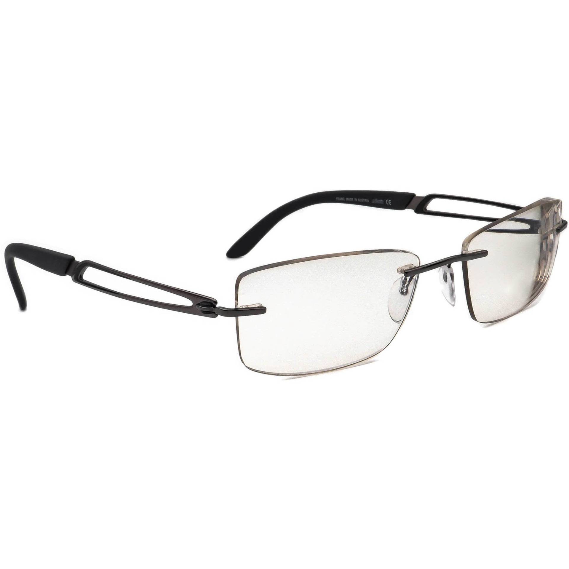 Silhouette Brille 5206 60 6055 5207 Titan Gunmetal Randlos Österreich 52-17 140 von AfsharOptics