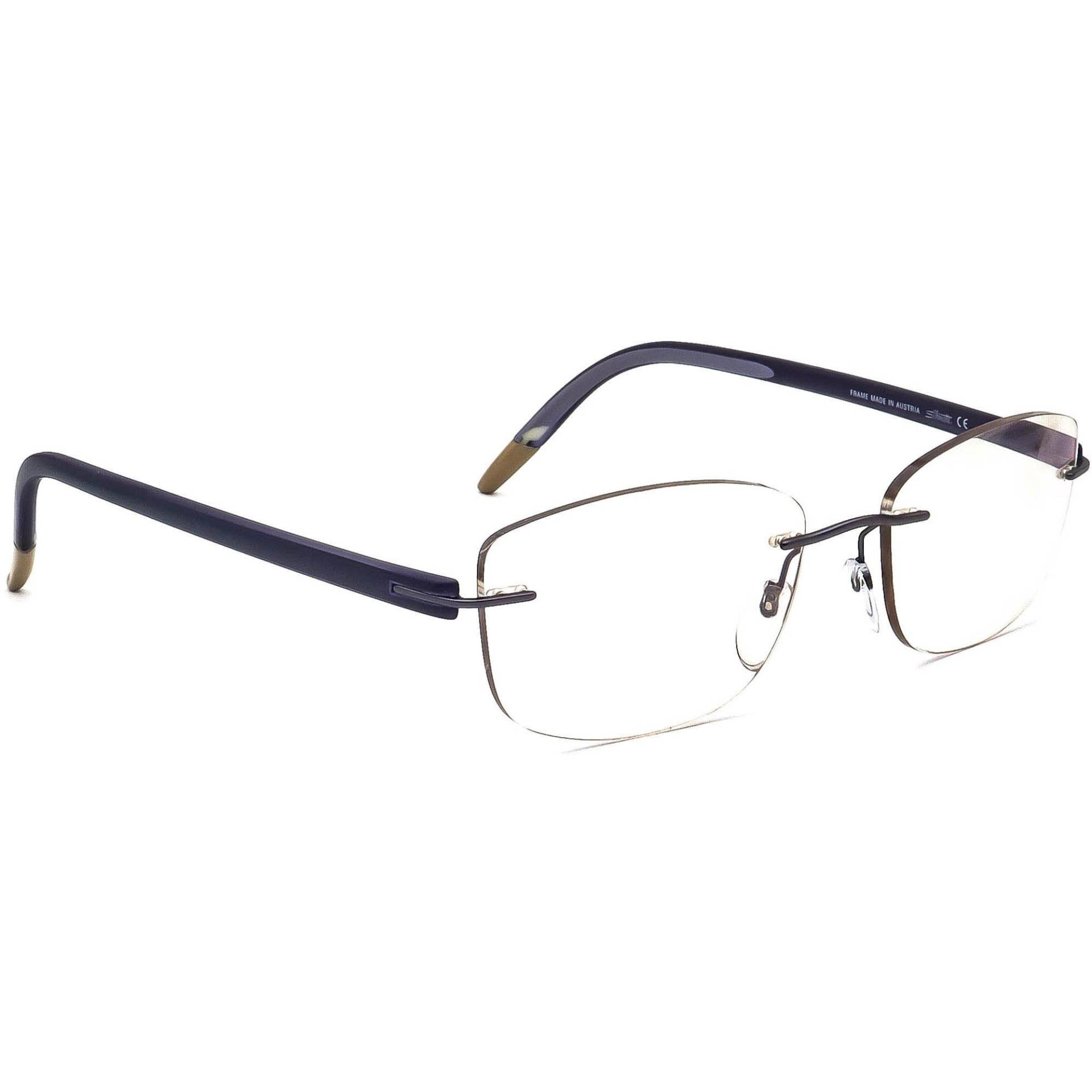 Silhouette Brille 5379 40 6060 Lila Randlos Rahmen Österreich 52[]17 130 von AfsharOptics