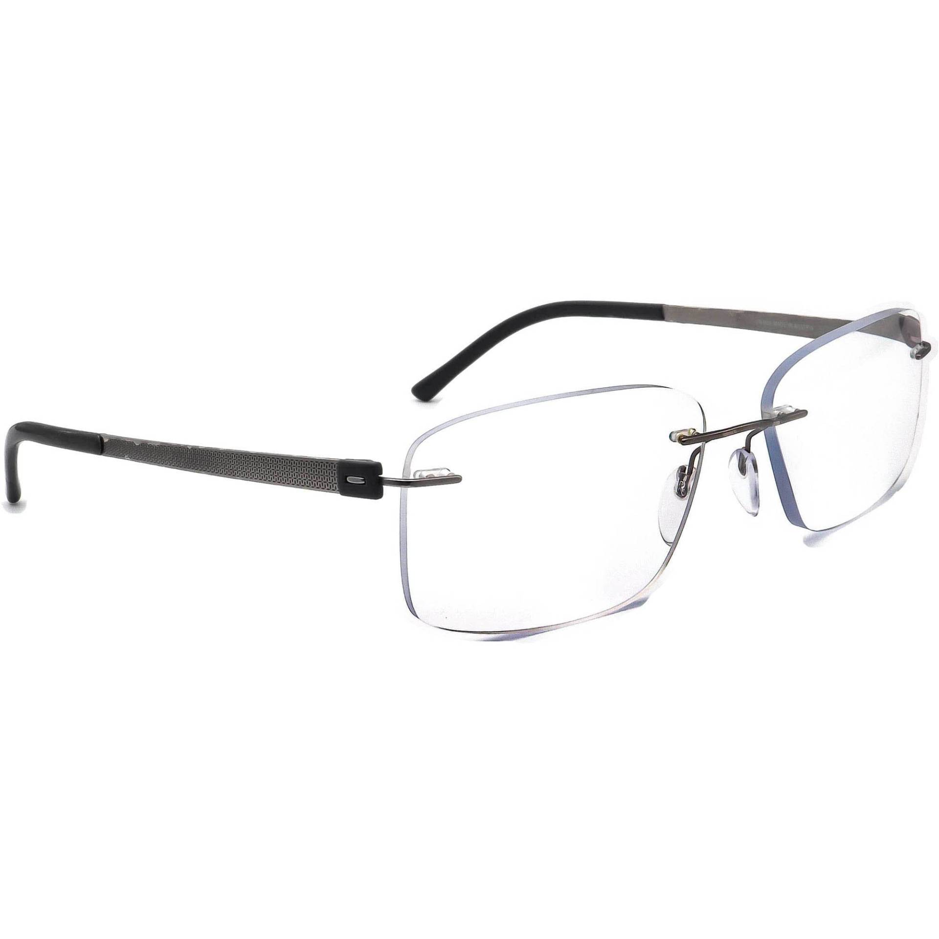 Silhouette Brille 5452 10 6050 Silber Randloses Metallgestell Österreich 55[]17 130 von AfsharOptics