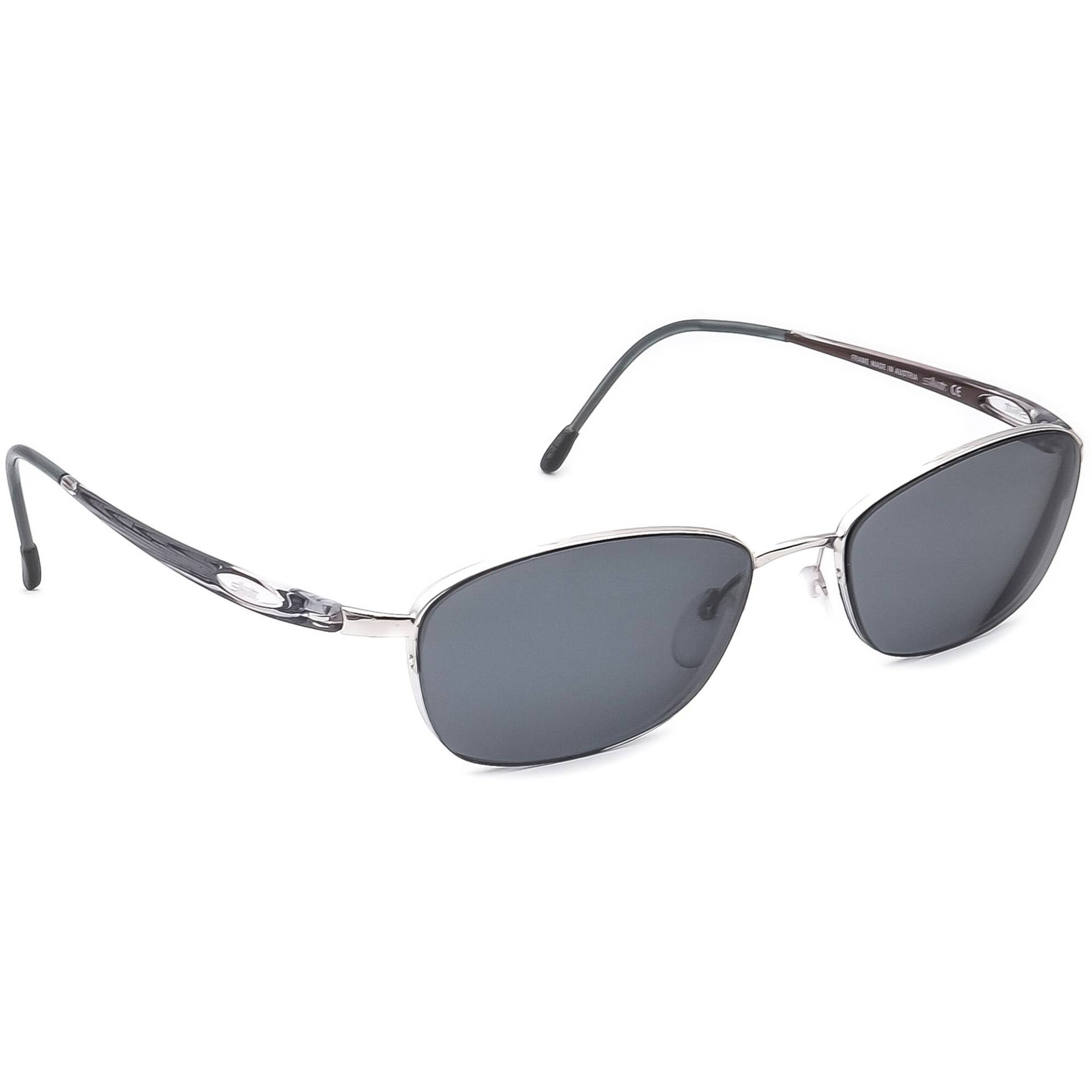 Silhouette Brille 6614 00 6050 Silber/Grau Halbrand Rahmen Österreich 51[]16 130 von AfsharOptics