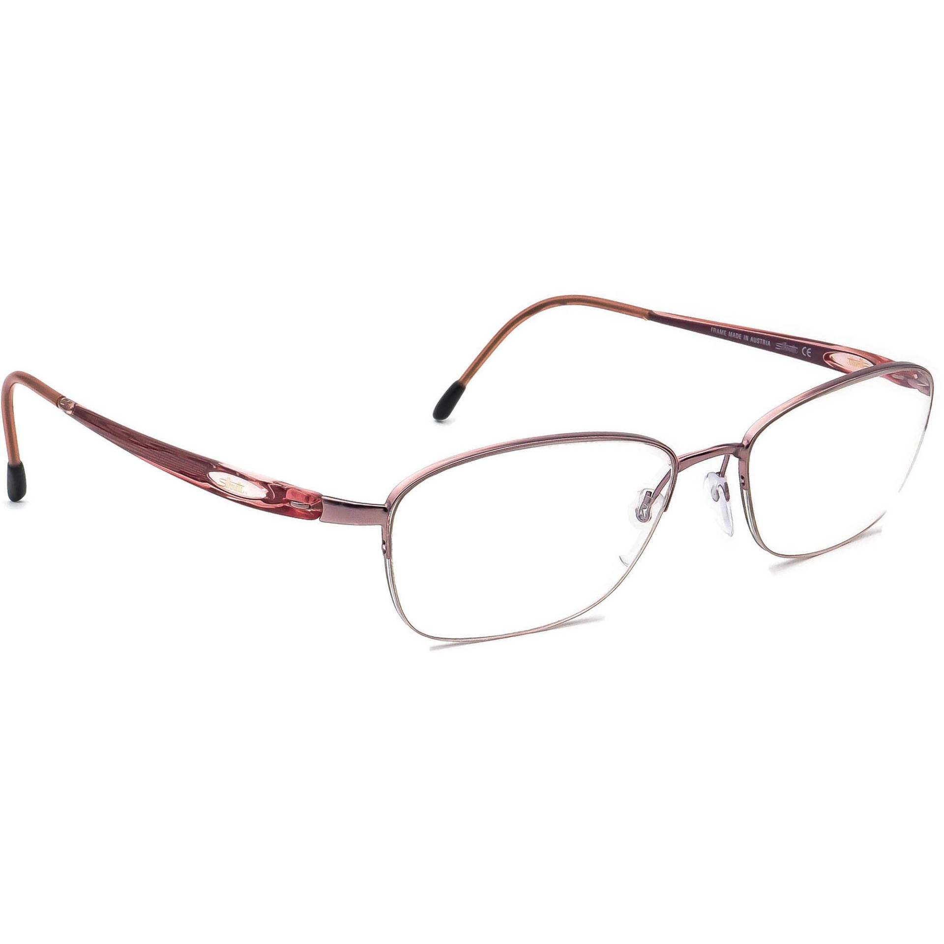 Silhouette Brille 6614 6053 Rose Pink/Lila Halbrand Österreich 51[]16 130 von AfsharOptics