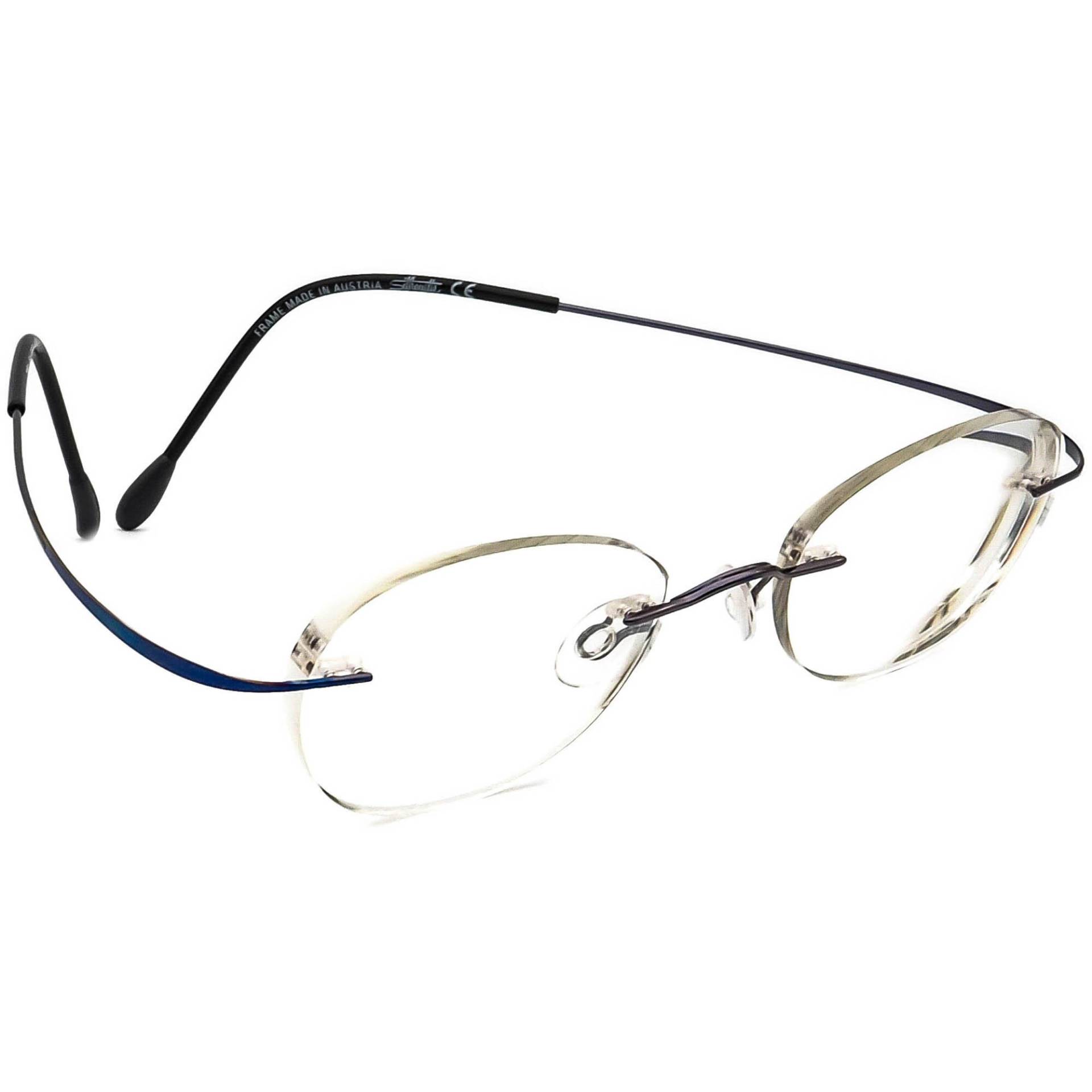 Silhouette Brille 7395 40 6053 Titan Lila Randlos Rahmen Österreich 45[]19 130 von AfsharOptics