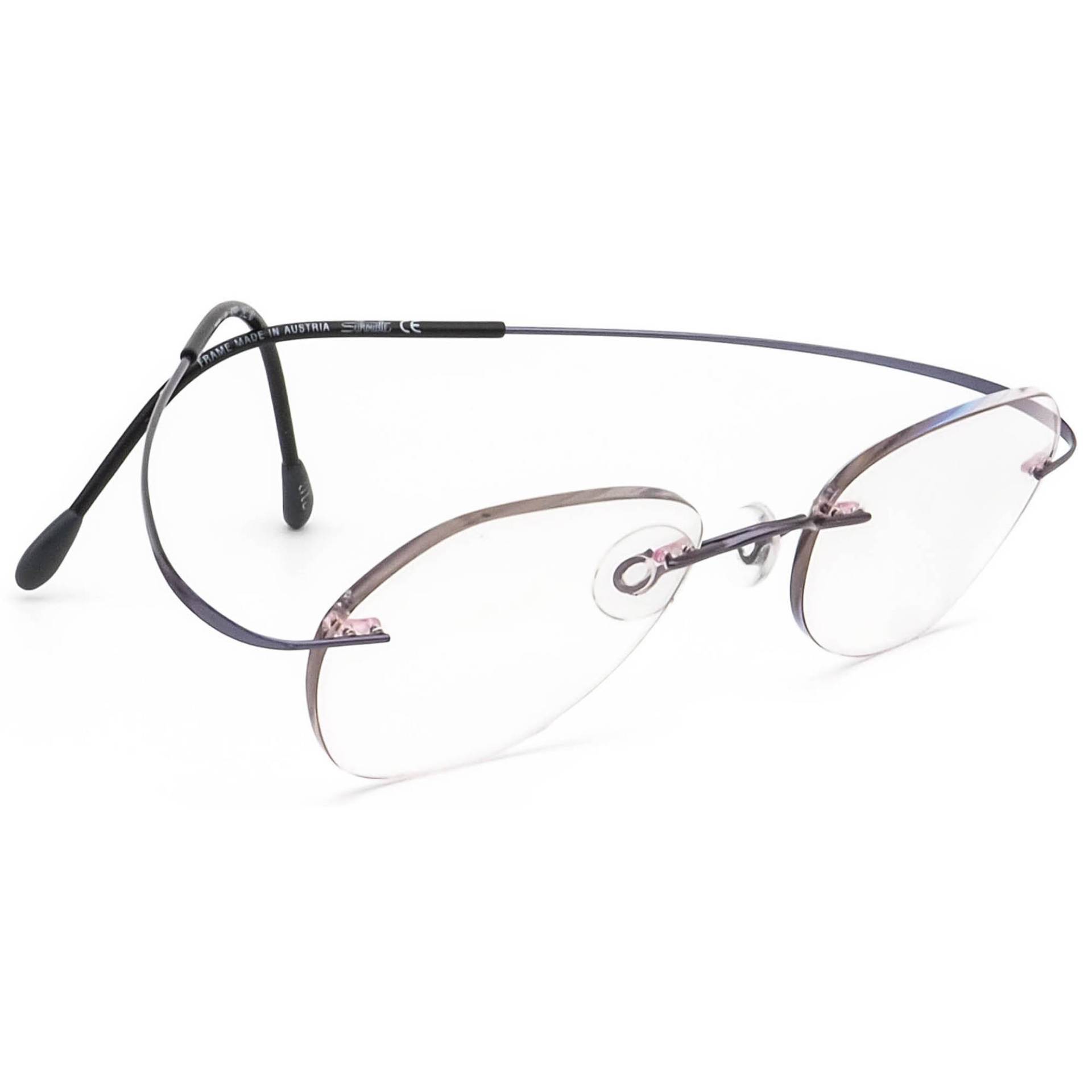 Silhouette Brille 7395 40 6053 Titan Lila Randlos Rahmen Österreich 48[]19 130 von AfsharOptics