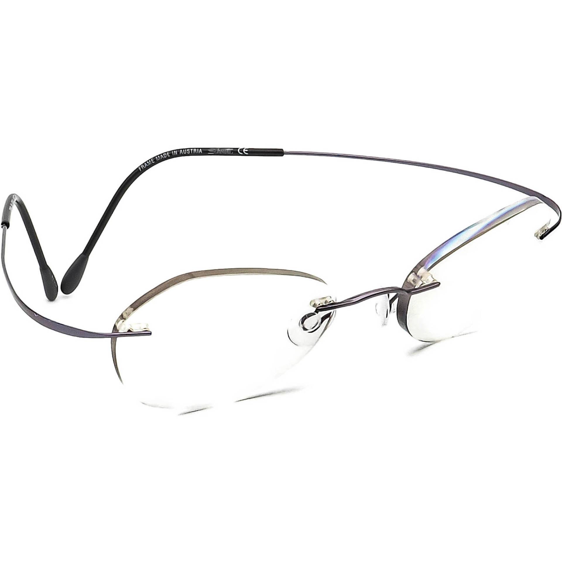 Silhouette Brille 7395 40 6053 Titan Lila Randlos Rahmen Österreich 48[]19 140 von AfsharOptics