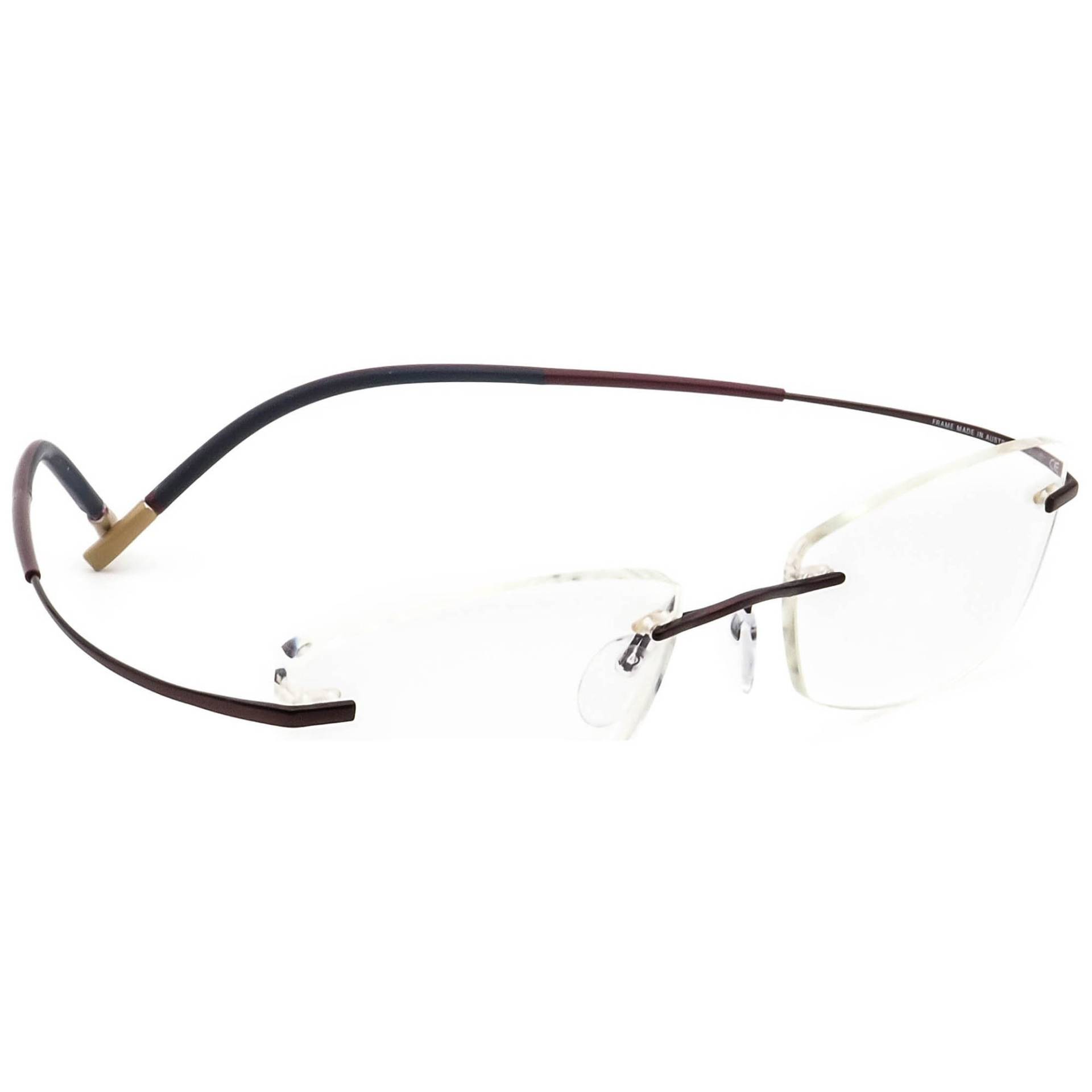 Silhouette Brille 7581 40 6062 Titan Lila Randlos Österreich 52[]19 145 von AfsharOptics