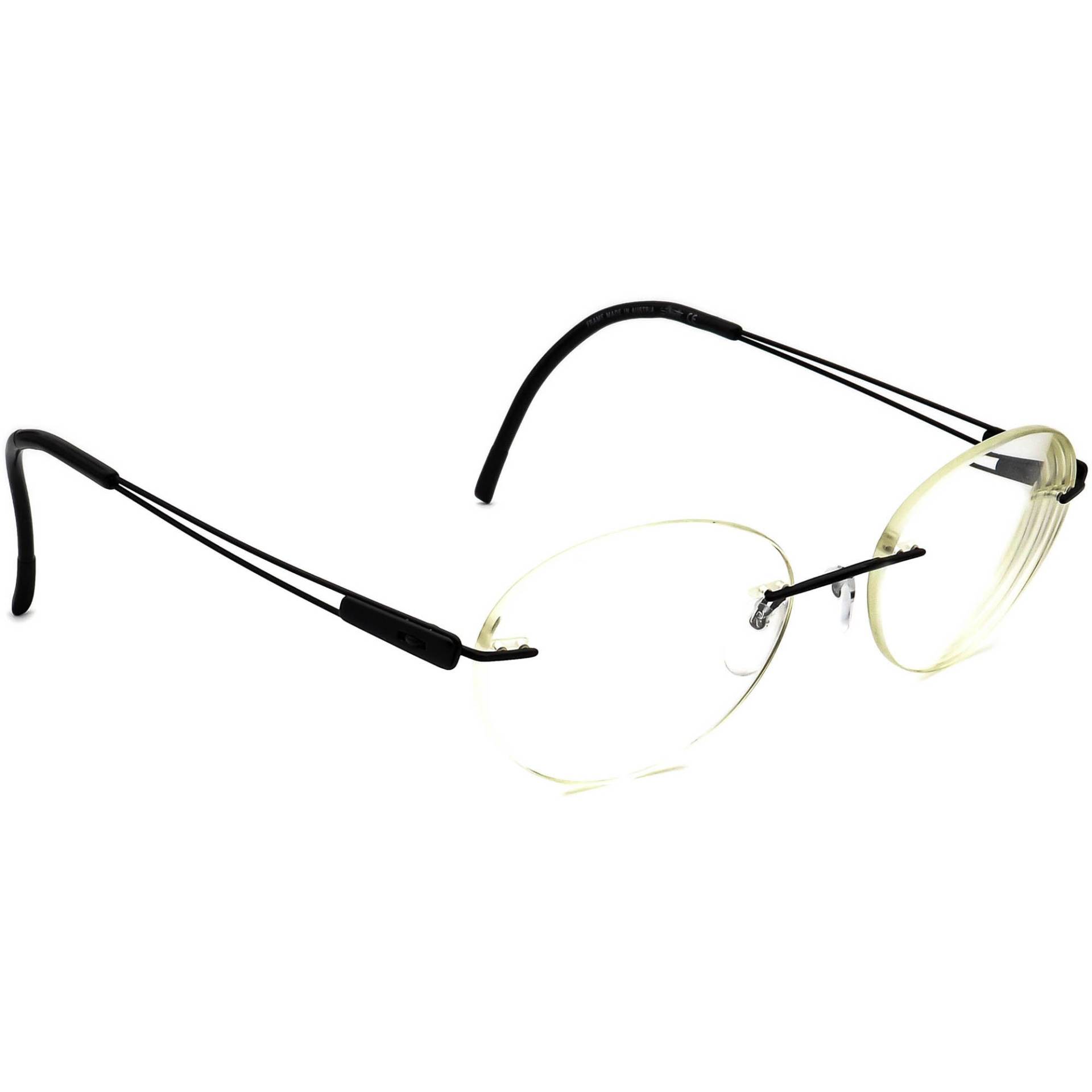 Silhouette Brille 7661 50 6060 Titan Schwarz Randlos Rahmen Österreich 48[]19 140 von AfsharOptics