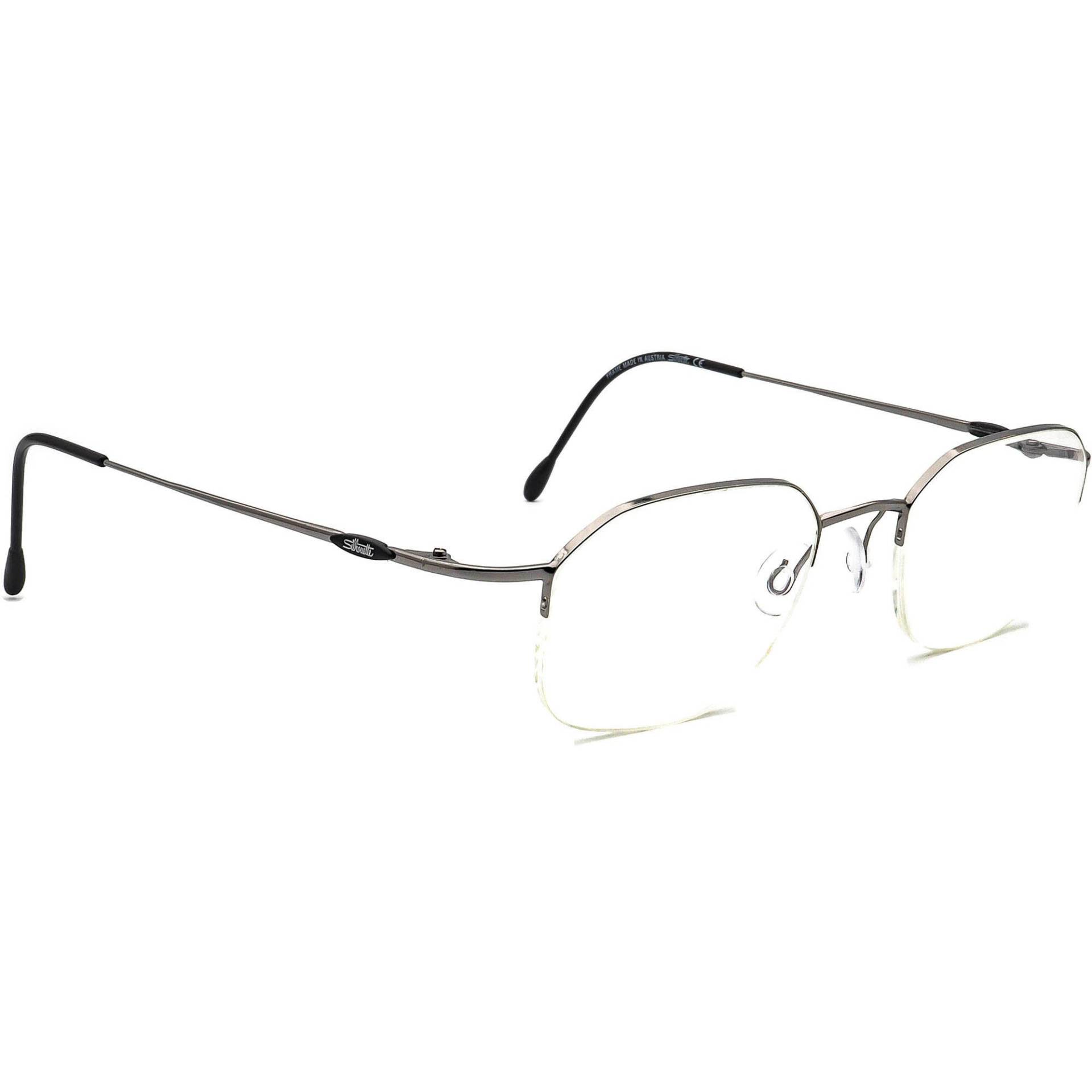 Silhouette Brille M7405/63 V 6054 Gunmetal Halbrand Metall Austria 49[]20 135 von AfsharOptics