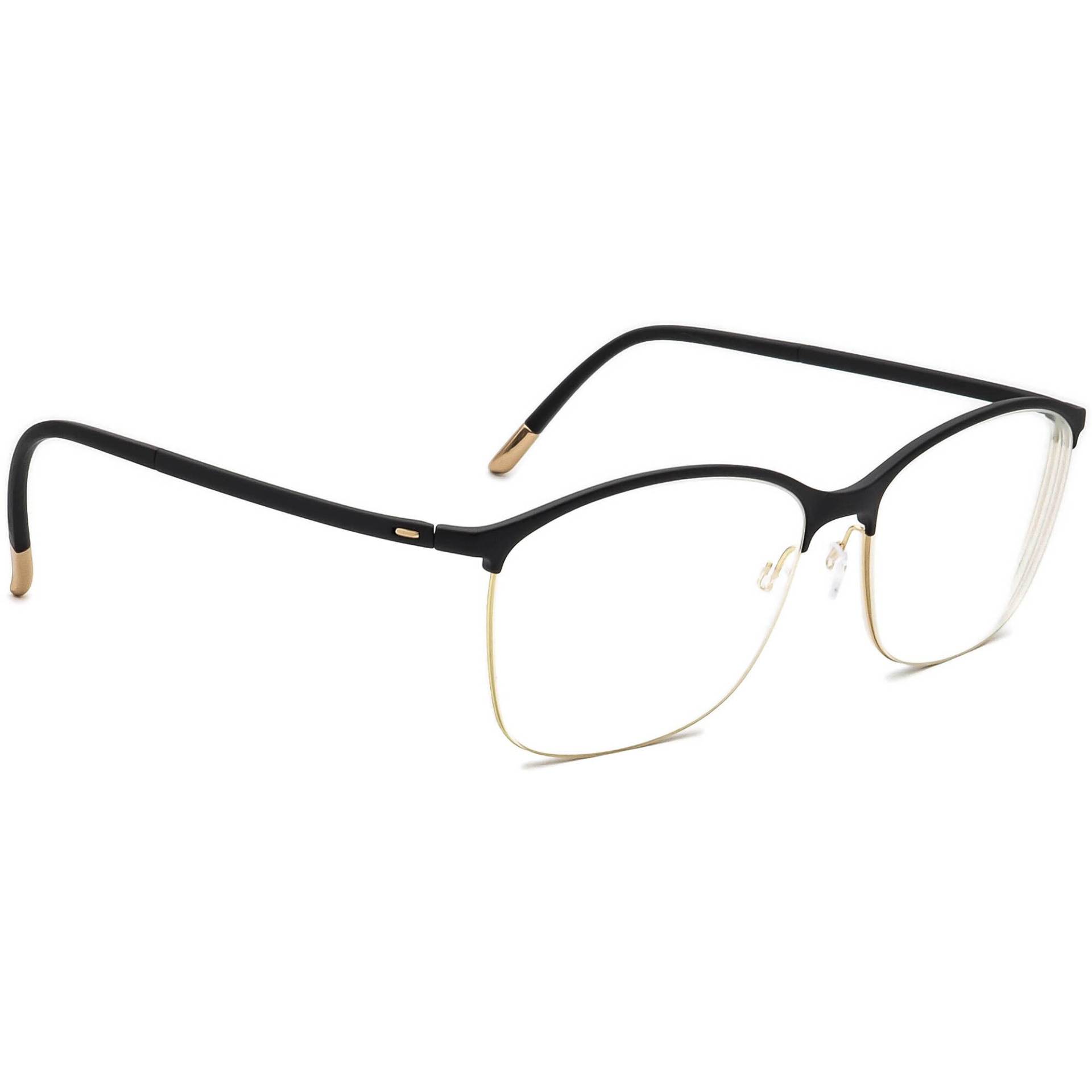 Silhouette Brille Spx 1575 20 6050 Titan Matte Schwarz&gold Austria 53[]16 135 von AfsharOptics