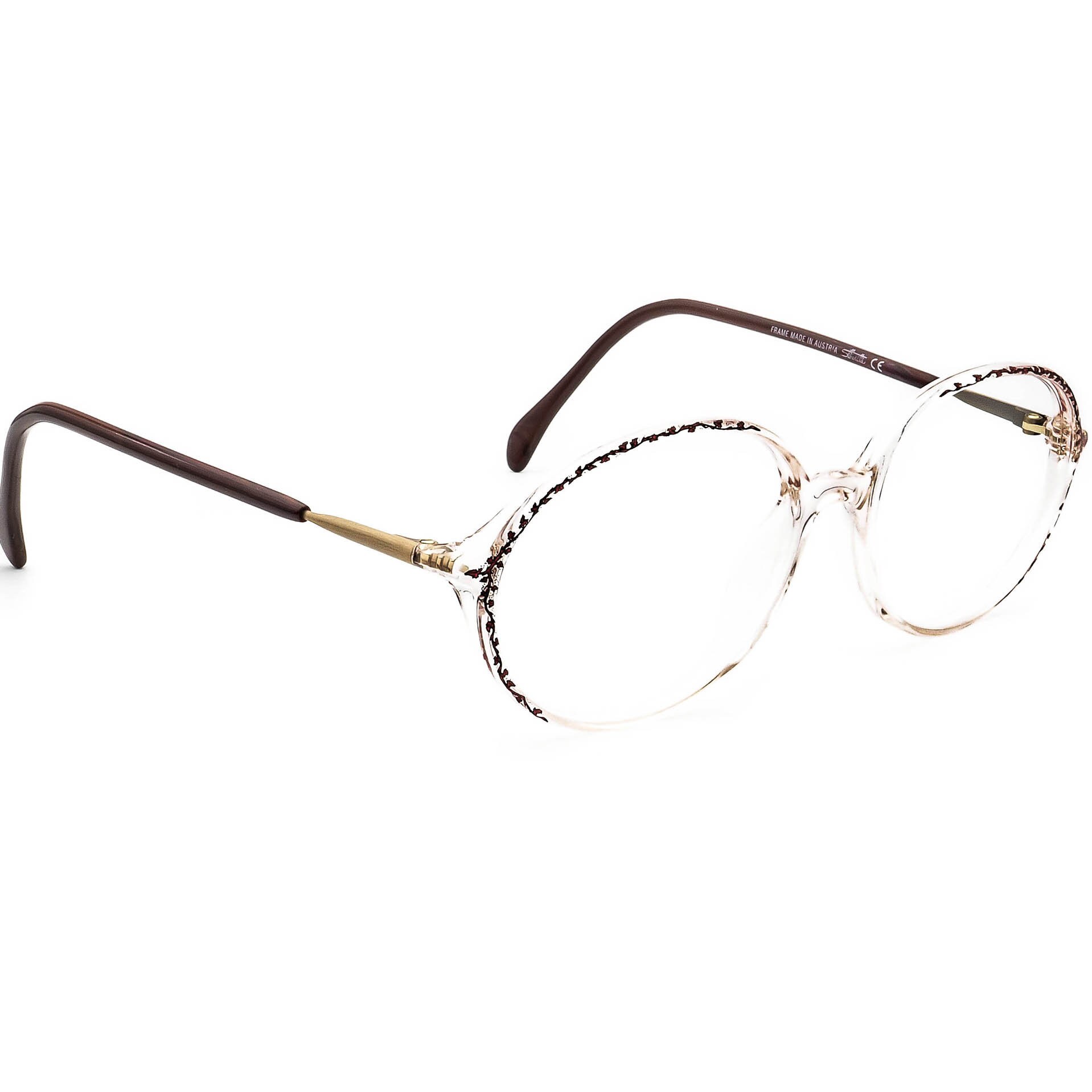 Silhouette Brille Spx M 1879 /20 6051 Burgund&klar Oval Austria 52[]16 135 von AfsharOptics