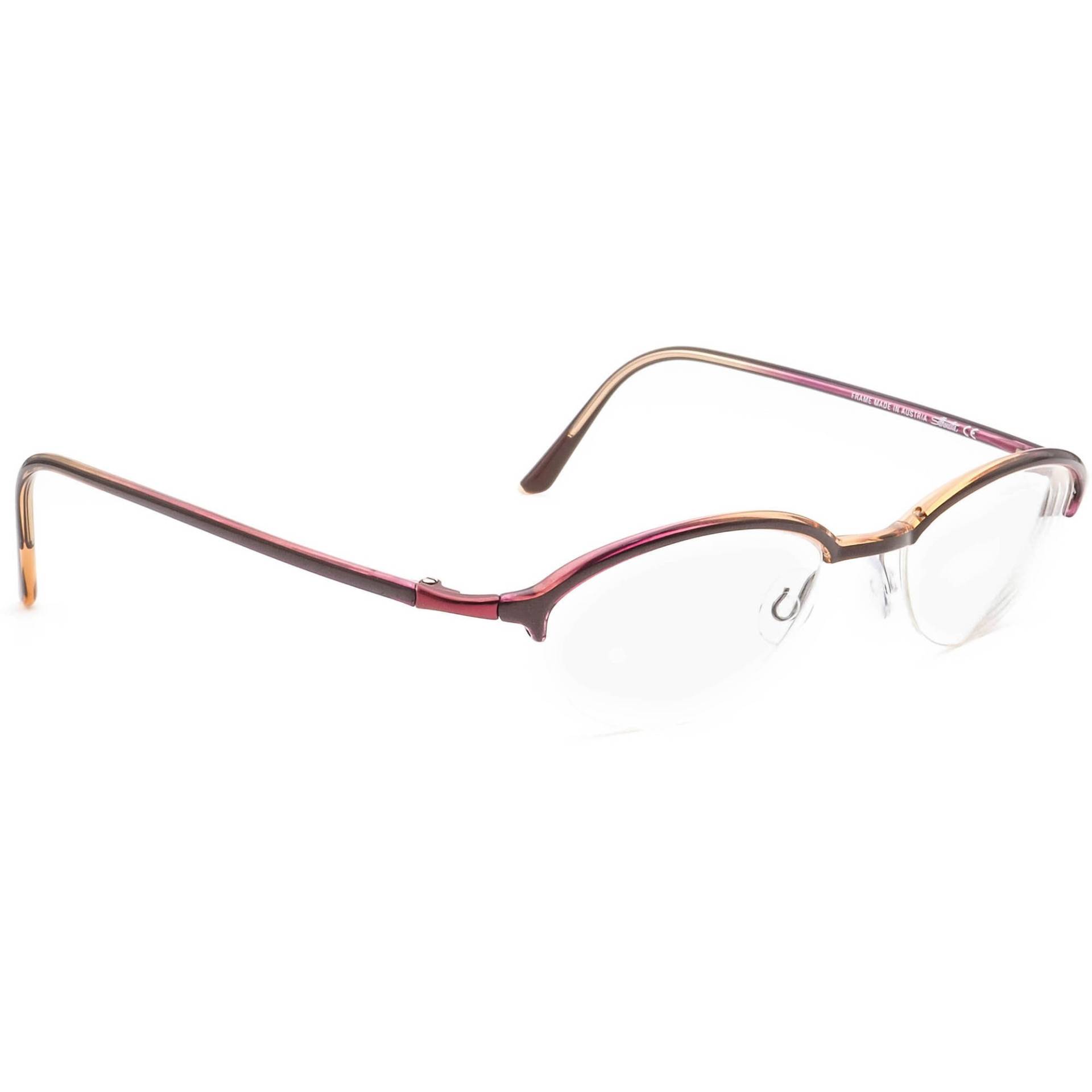 Silhouette Brille Spx M 1949 6051 Braun/Lila Halbrand Österreich 48[]18 125 von AfsharOptics