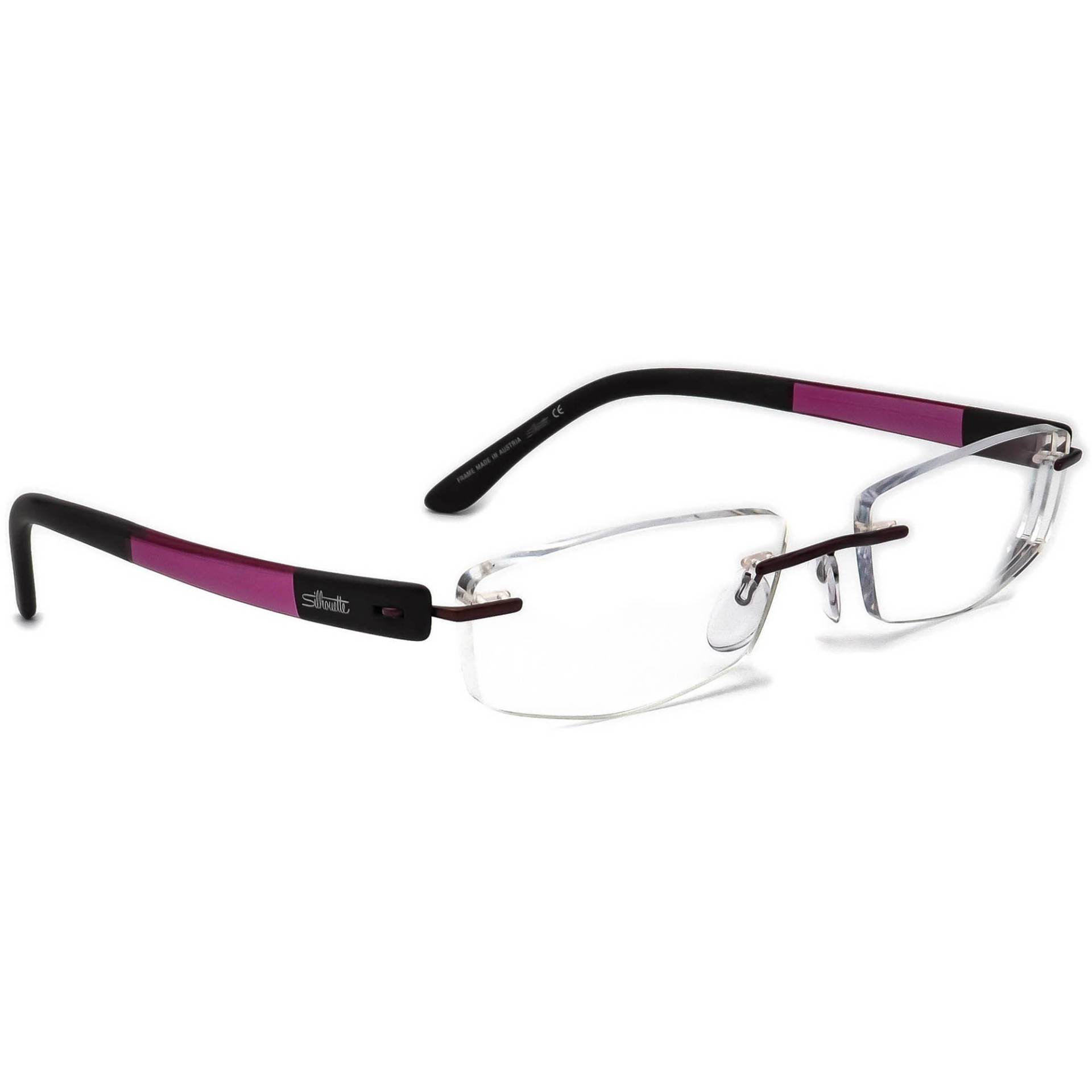 Silhouette Brillen 6797 40 6051 7734 Lila/Braun Rimless Österreich 48[]17 135 von AfsharOptics