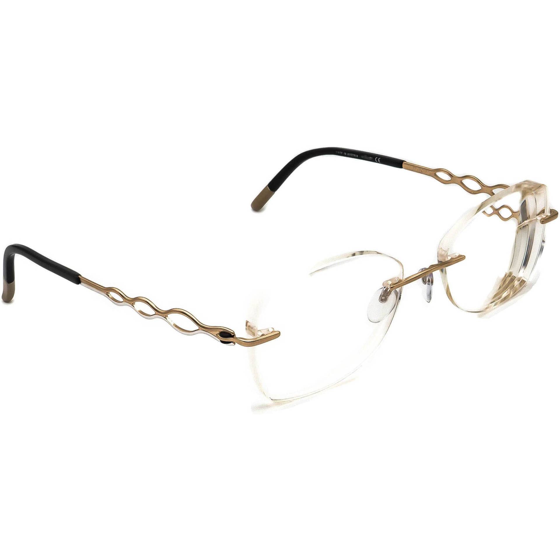 Silhouette Brillen Charming Diva 4456 6053 23Kt Gp Gold Rimless 51[]19 130 von AfsharOptics