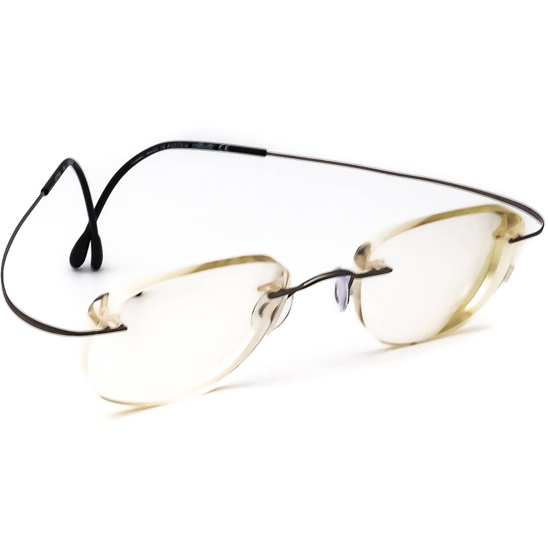 Silhouette Brillen M7395 /40 V 6056 Gunmetal Rimless Metal Österreich 48[]19 135 von AfsharOptics