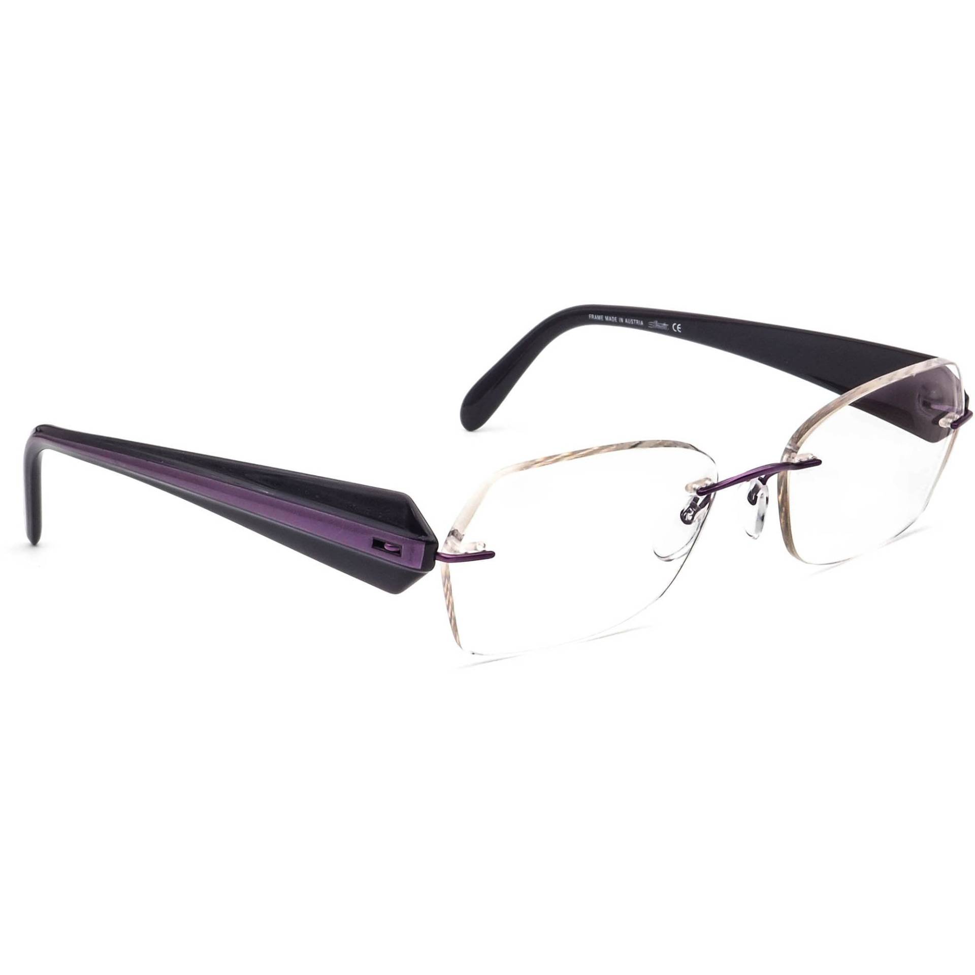 Silhouette Damen Brille 6698 6051 Lila Randlos Rahmen Österreich 52[]17 130 von AfsharOptics