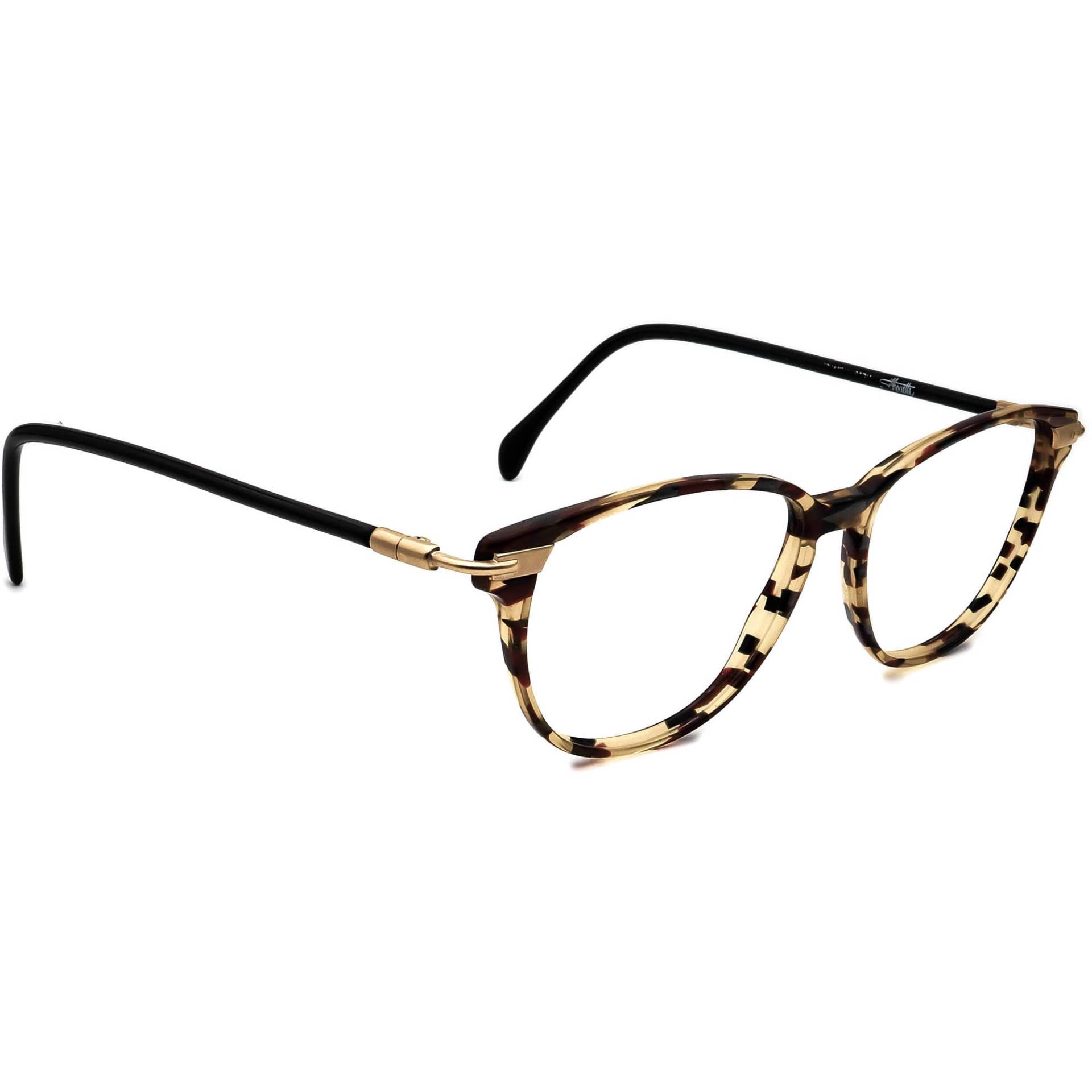 Silhouette Vintage Brille M 1398 /20 C 3079 Braun/Schwarz Rahmen 54[]15 135 von AfsharOptics