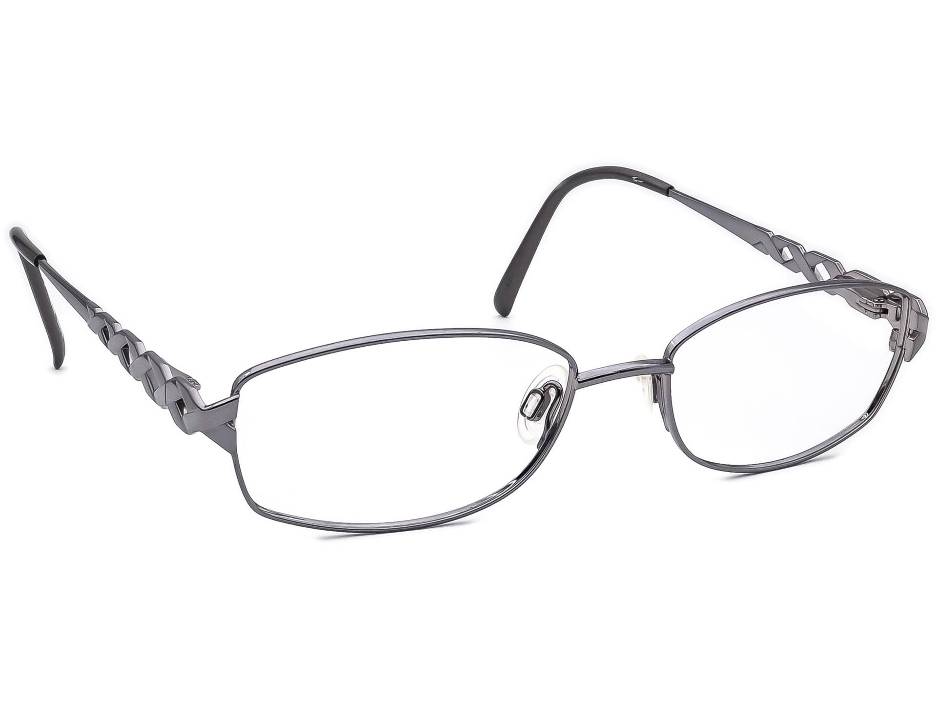 Tura Brillen Mod.532 Slg Grau Vollrand Metallrahmen Japan 53[]17 135 von AfsharOptics