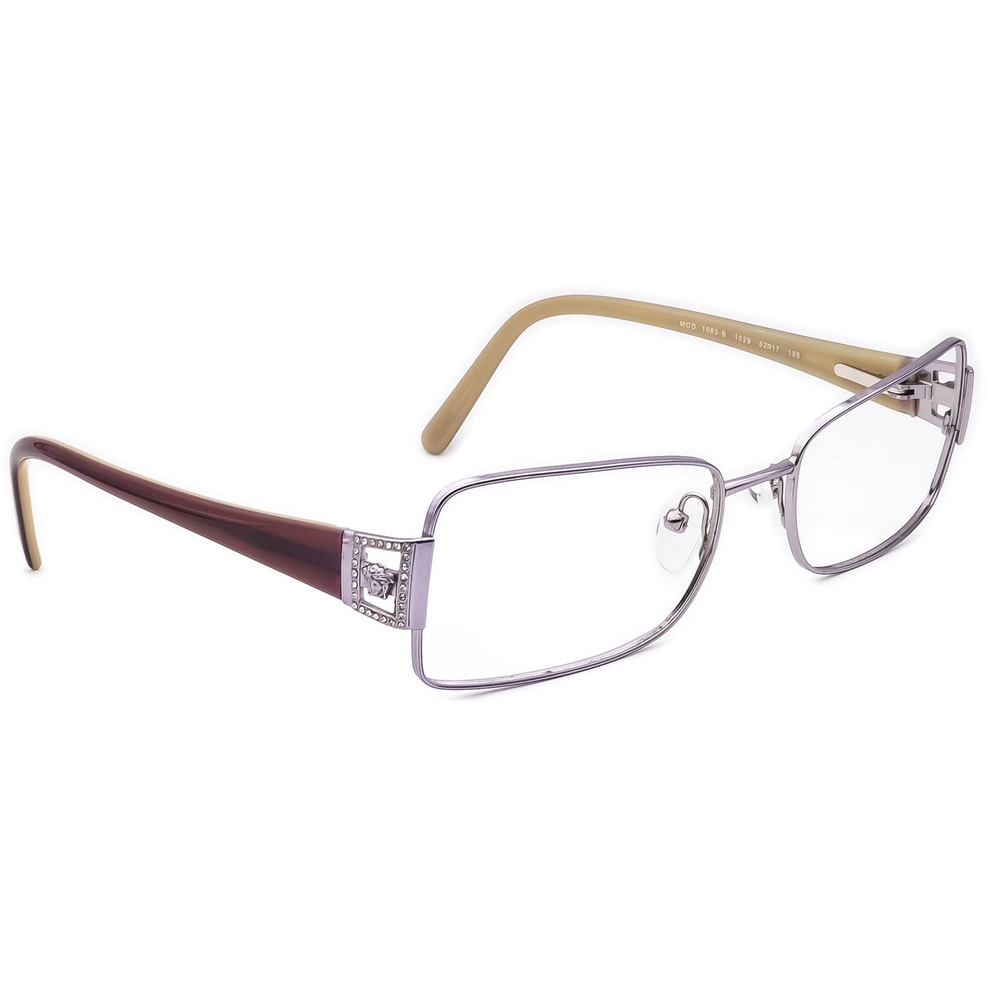 Versace Brillemod. 1063-B 1029 Light Purple/Beige Frame Italien 52[]17 130 von AfsharOptics