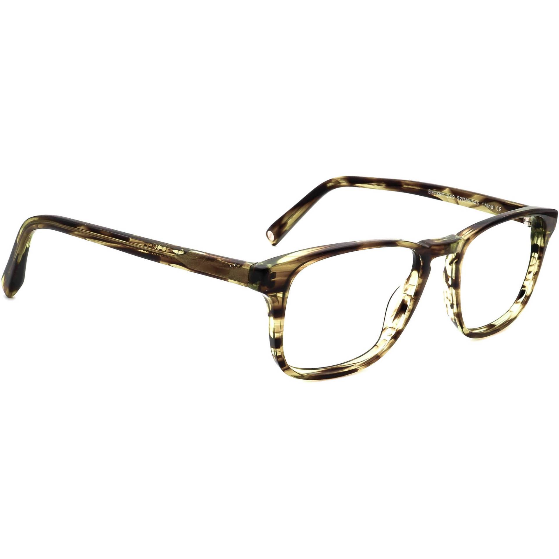 Warby Parker Brille Bensen 240 Schildkröte Rechteckiger Rahmen 52[]19 145 von AfsharOptics