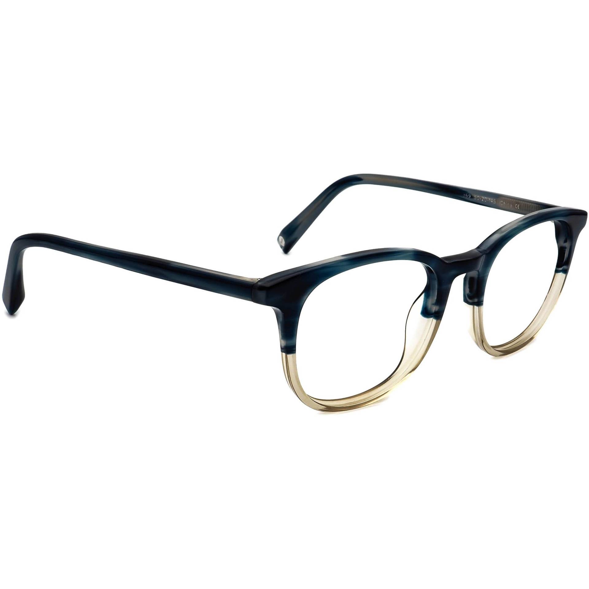 Warby Parker Brille Durand 369 Streifen Pacific&blue Square Frame 50[]20 145 von AfsharOptics