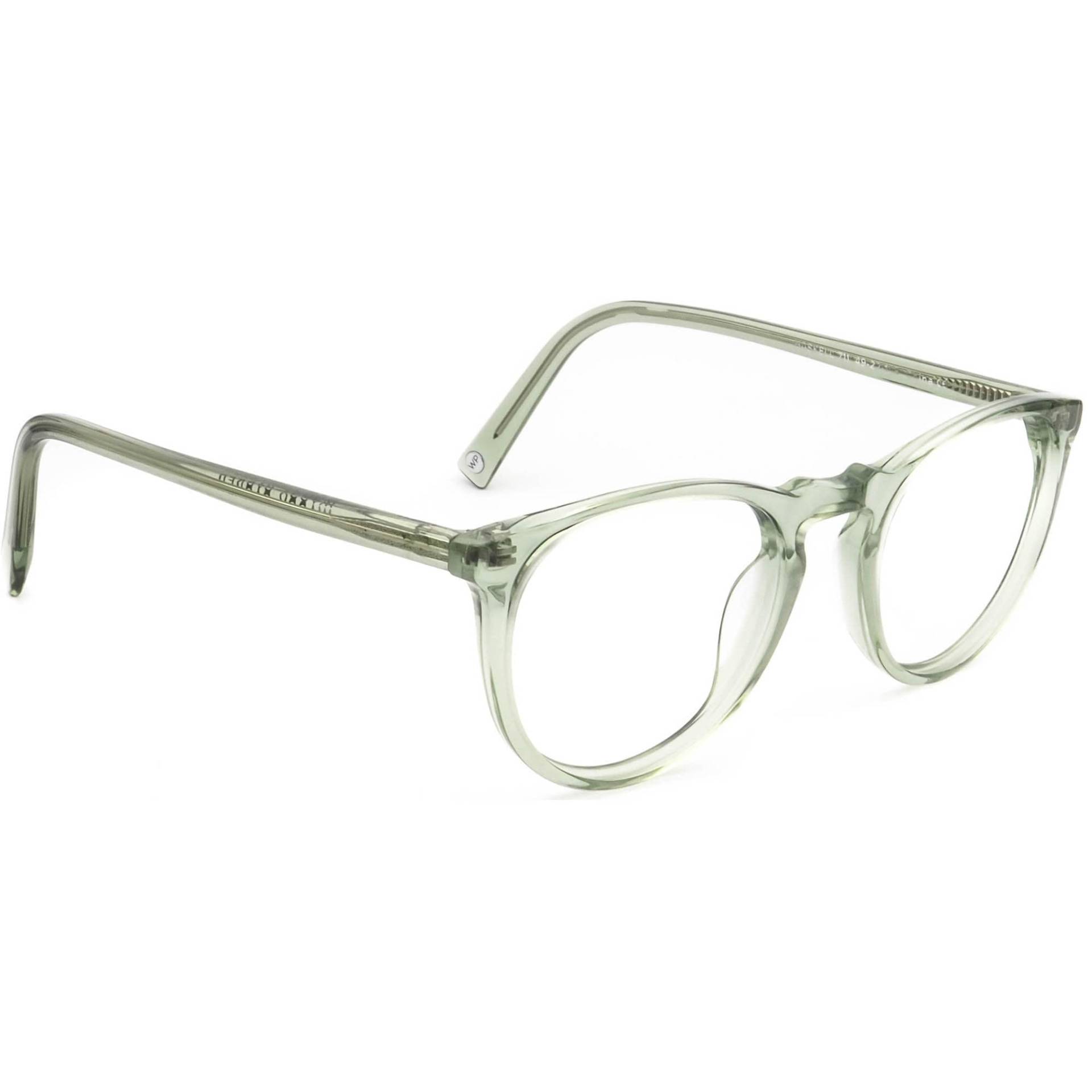 Warby Parker Brille Haskell 711 Aloe Crystal Rundgestell 49[]22 145 von AfsharOptics