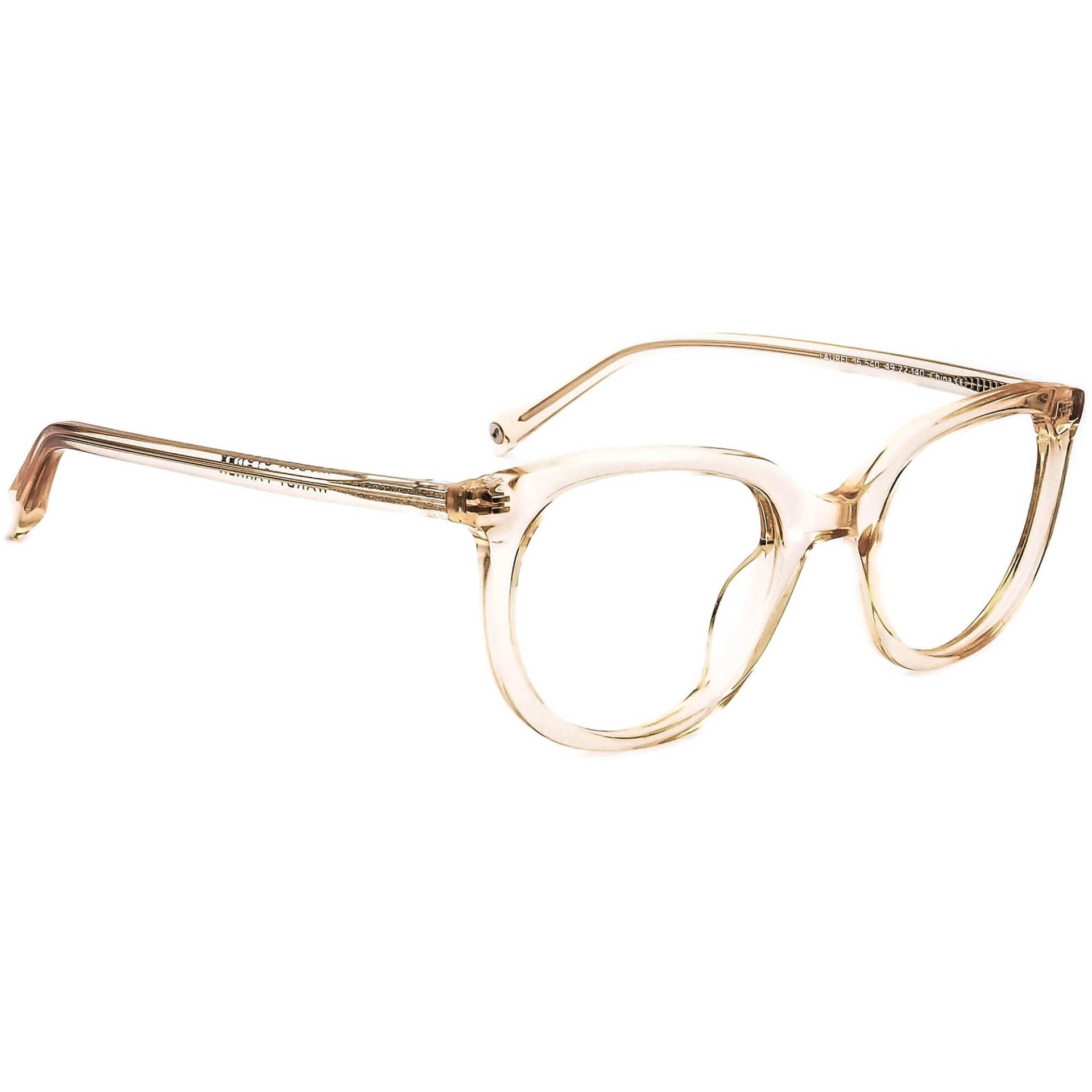 Warby Parker Brille Laurel 16 540 Klar Lachs Quadrat Rahmen 49[]22 140 von AfsharOptics