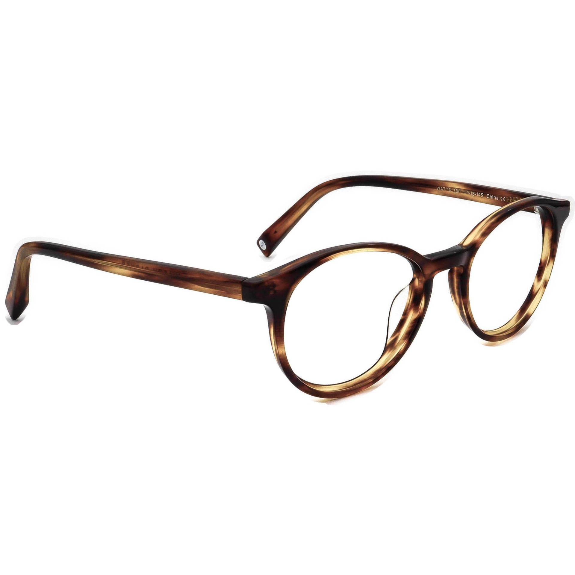 Warby Parker Brille Watts 280 Schildkröte Rundrahmen 49[]18 145 von AfsharOptics