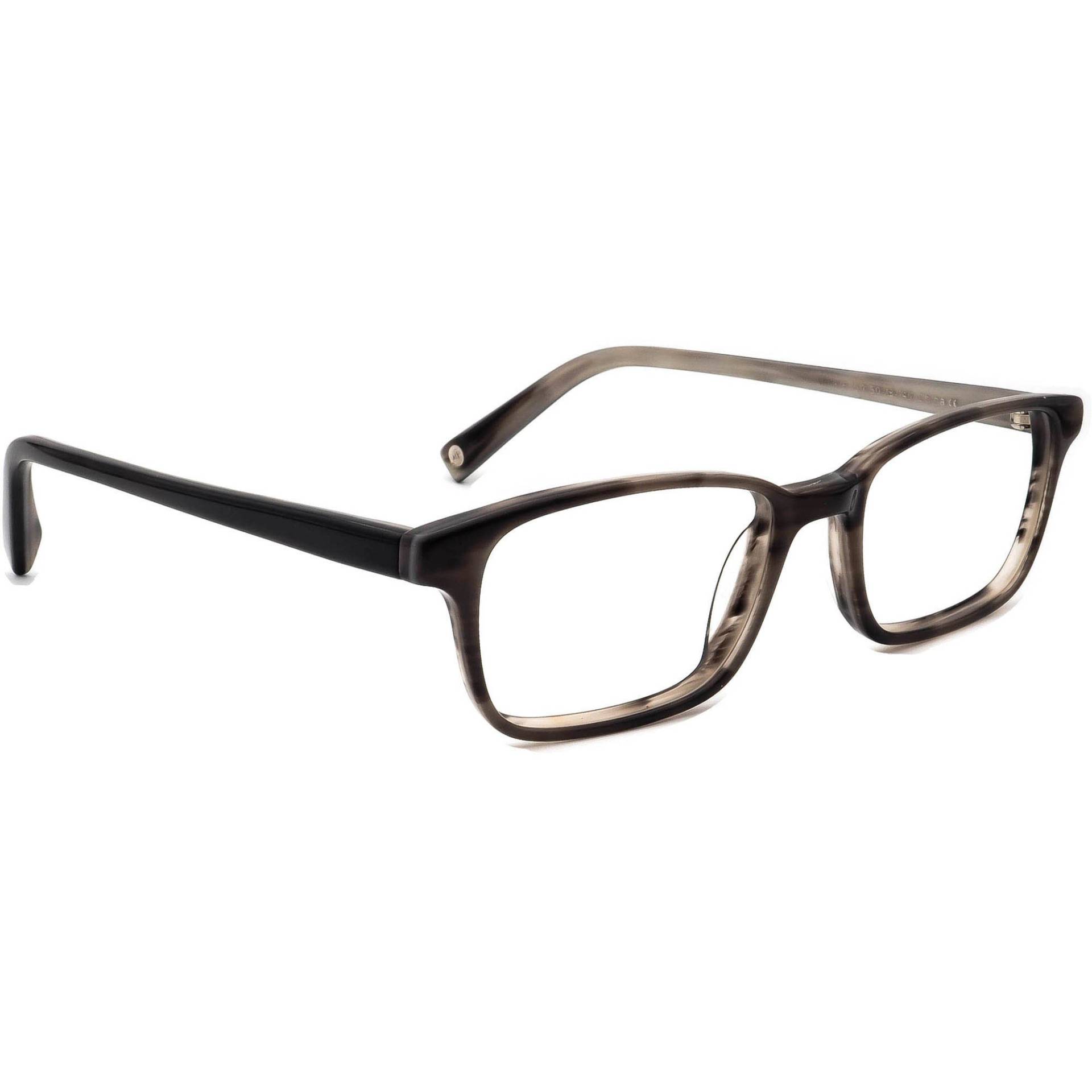 Warby Parker Brille Wilkie 150 Gestreift Grau Rechteckiger Rahmen 50[]18 145 von AfsharOptics