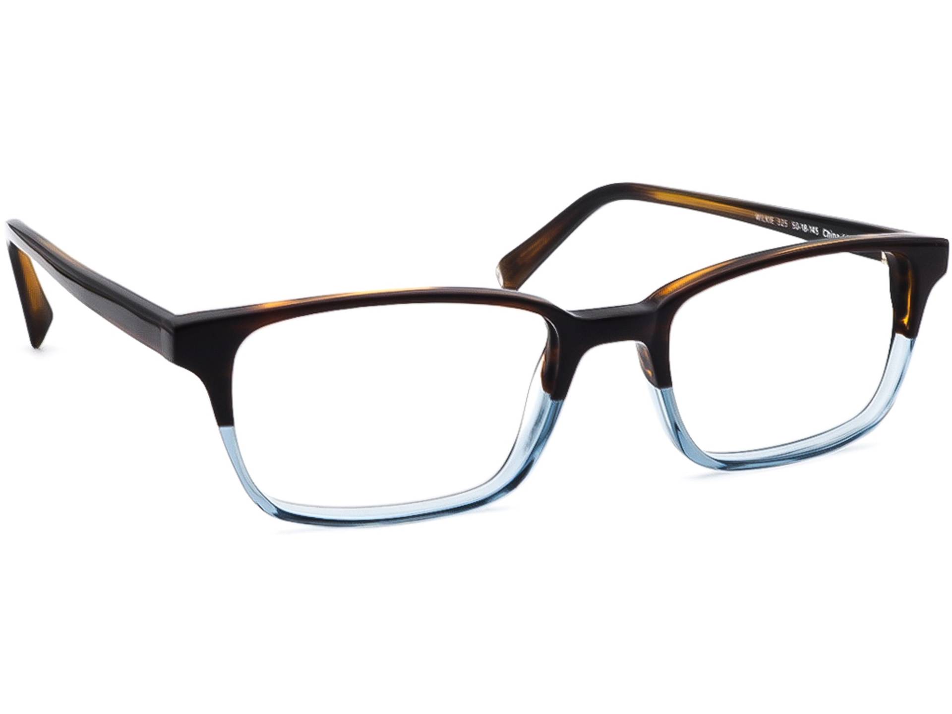 Warby Parker Brille Wilkie 325 Braun/Kristallblau Rechteckig 50[]18 145 von AfsharOptics