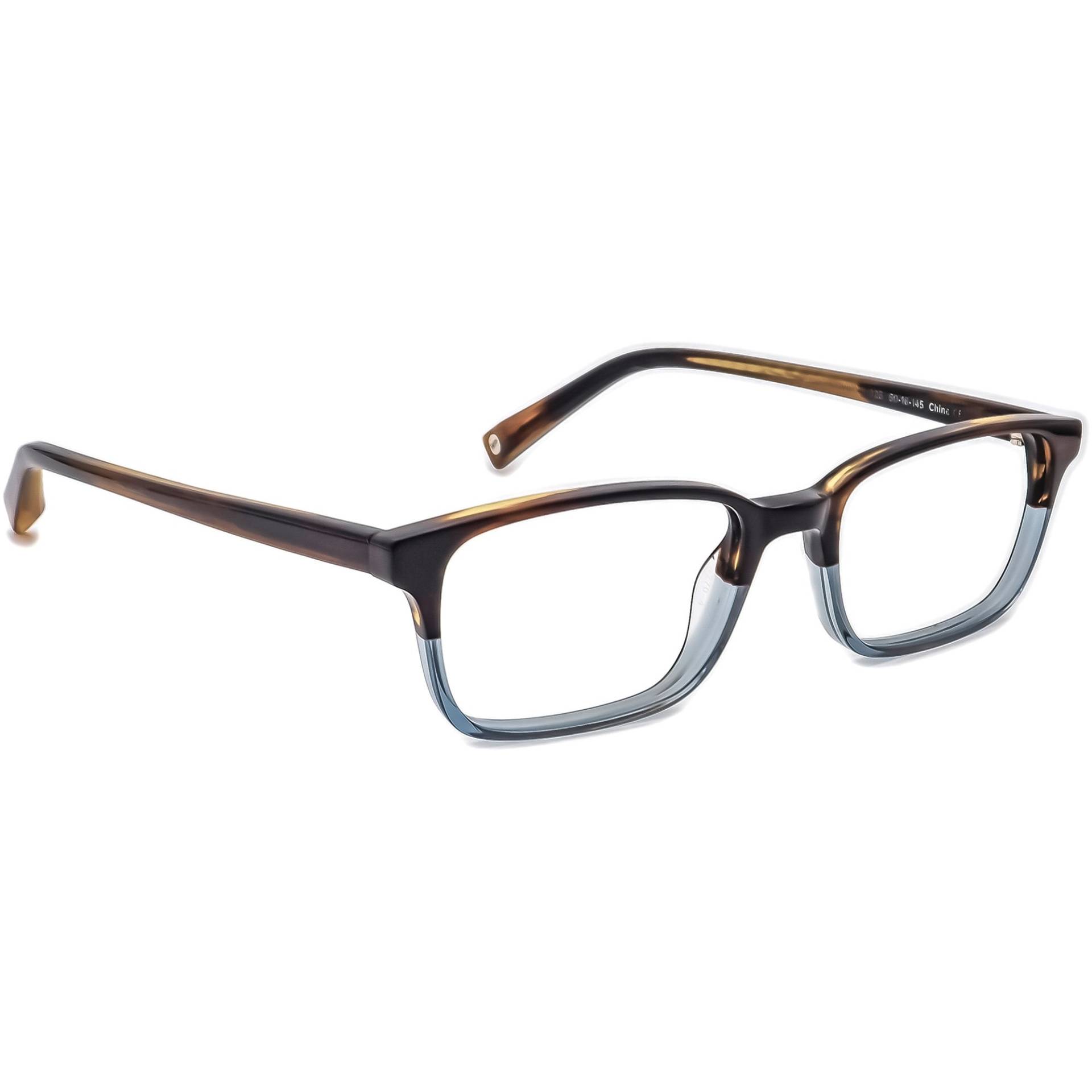 Warby Parker Brillen Wilkie 325 Schildkröte/Blau Rechteckrahmen 50[]18 145 von AfsharOptics