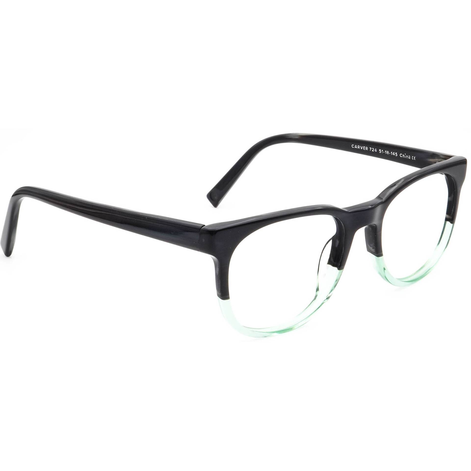 Warby Parker Brillenkarber 724 Schwarz&klar Horn Rand Rahmen 51[]18 145 von AfsharOptics